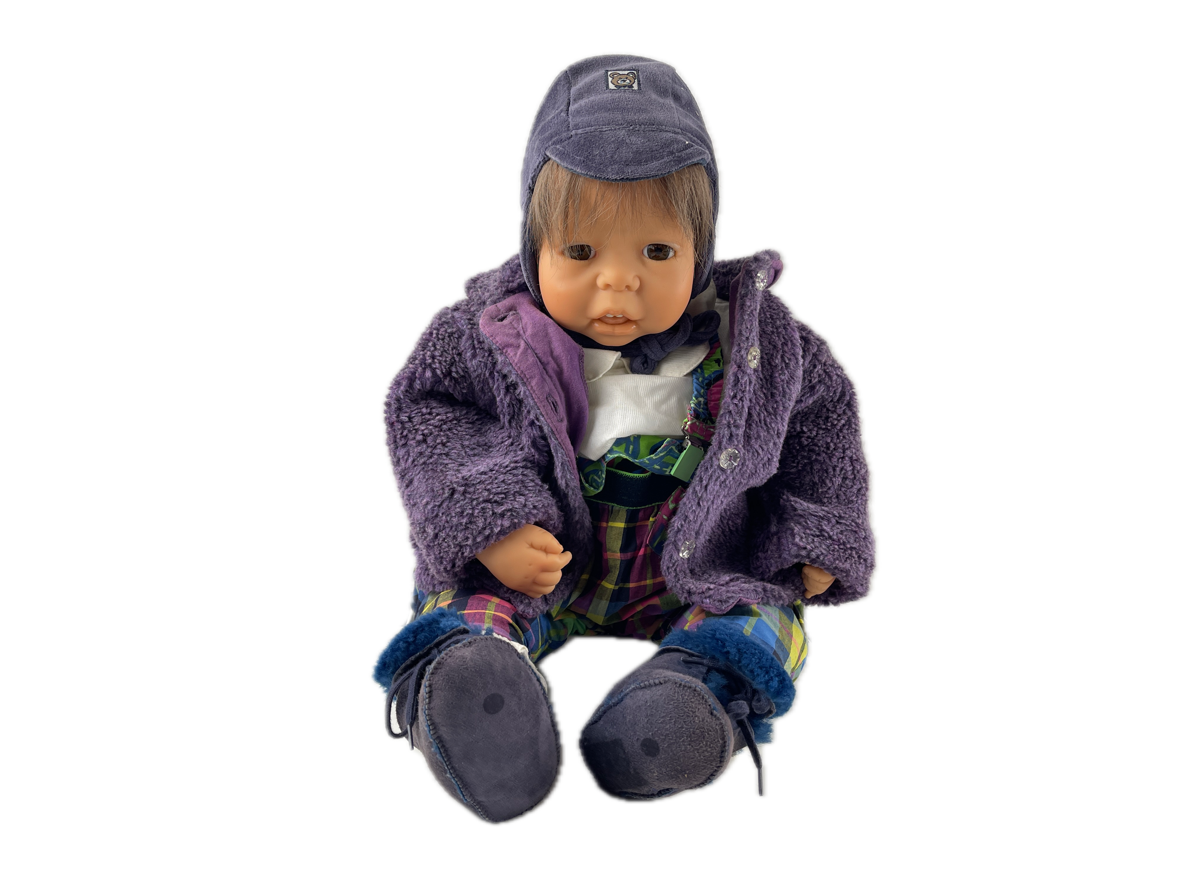 Carin Lossnitzer Künstlerpuppe Vinyl Puppe 58 cm. Top Zustand