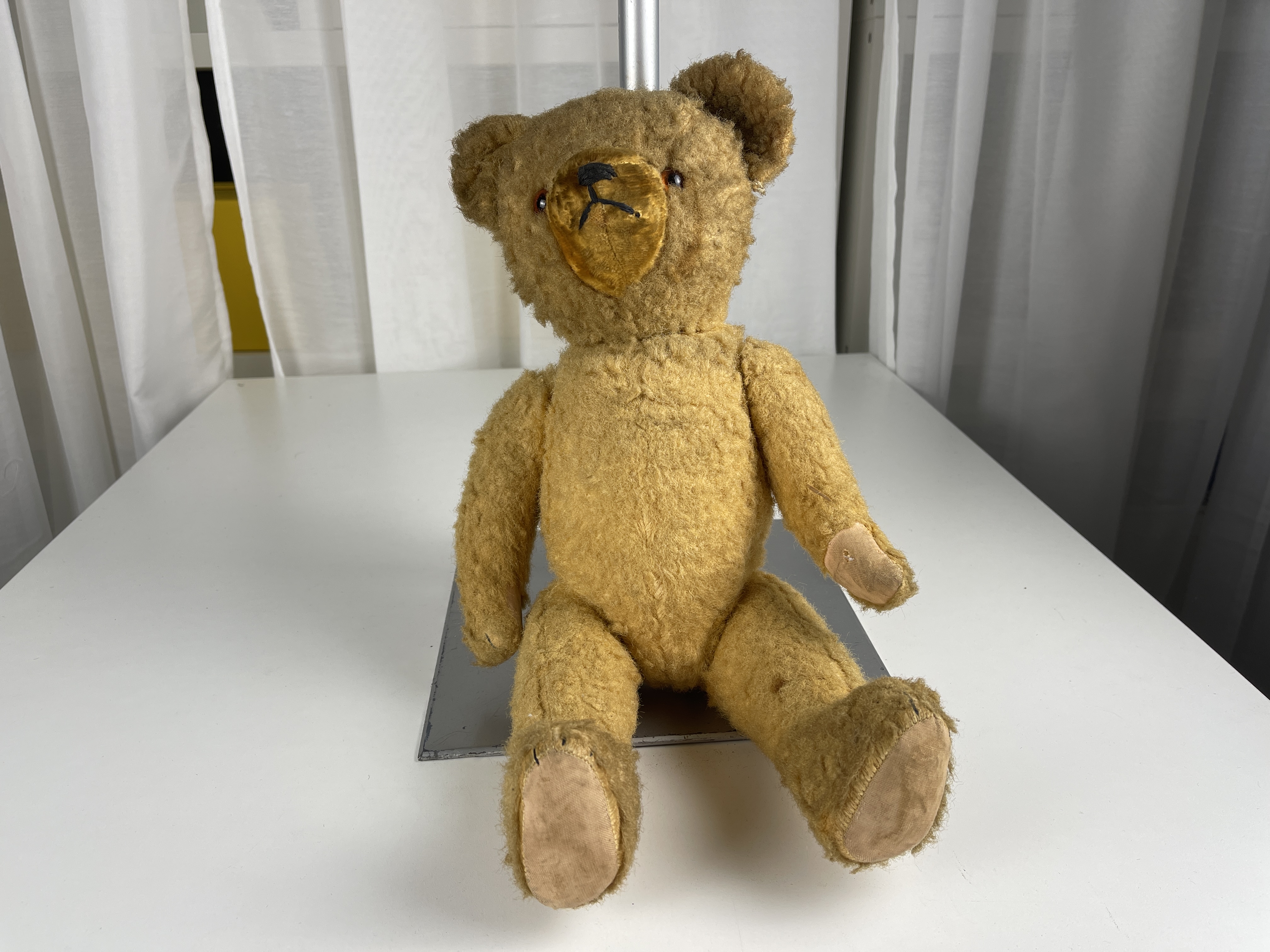 Alter Sammler Teddy Bär Künstlerbär 41 cm Zustand Siehe Fotos   