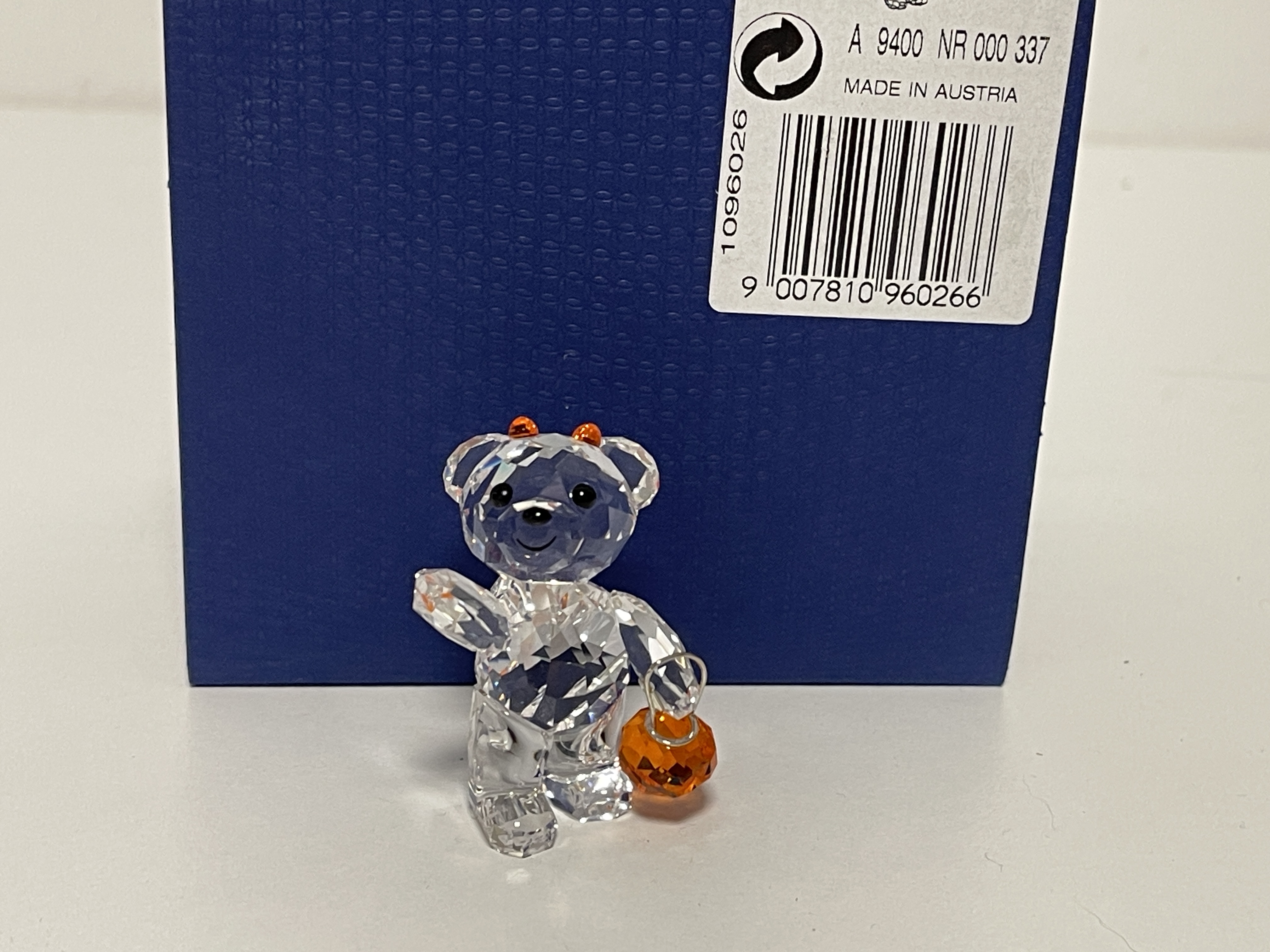 Swarovski Figur 1096026 Kris Bär Halloween 4,1 cm mit Dose Top Zustand 