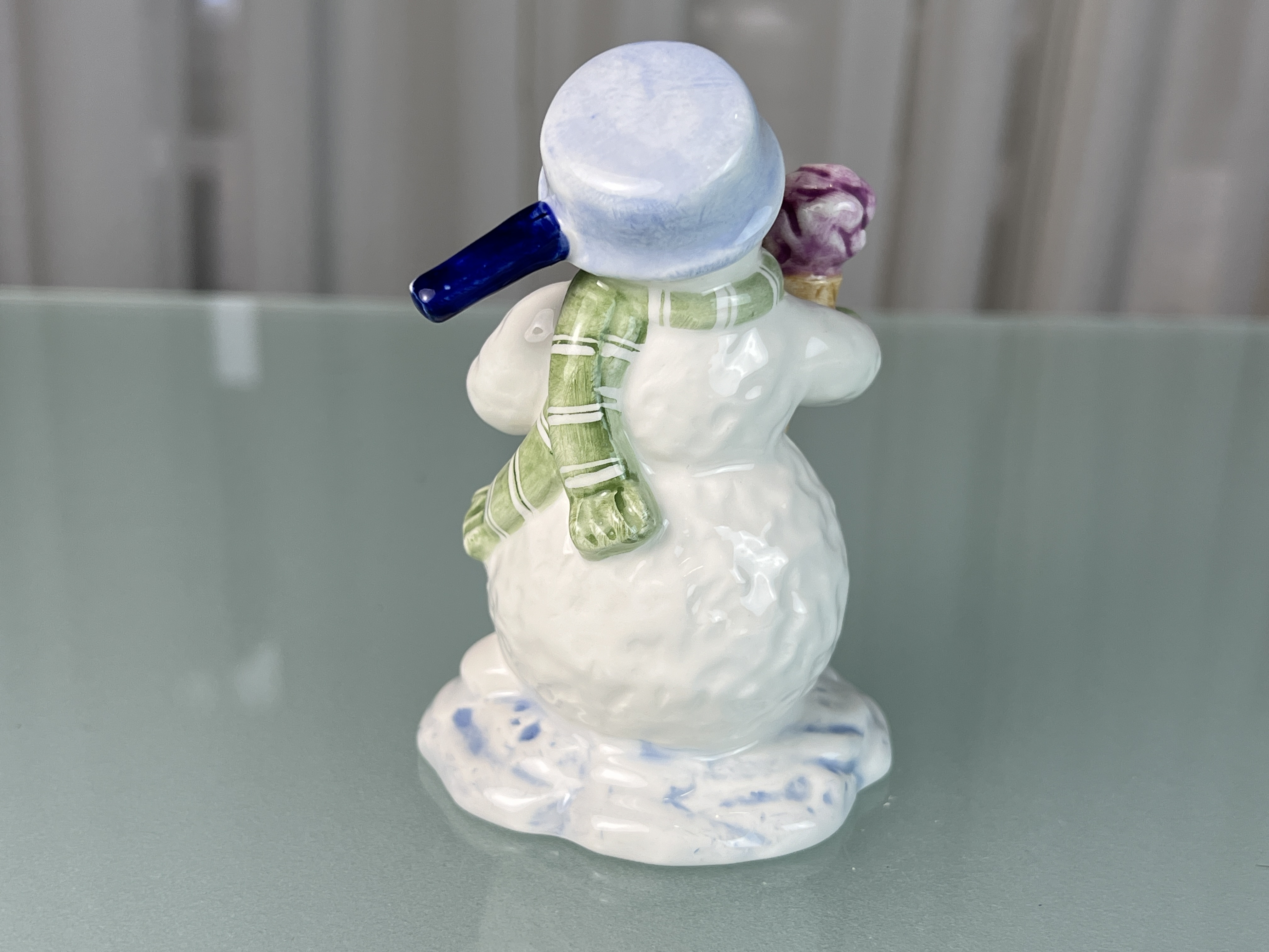  Goebel Figur Schneemann Porzellan Figur 10,5 cm. 1 Wahl. Top Zustand.  