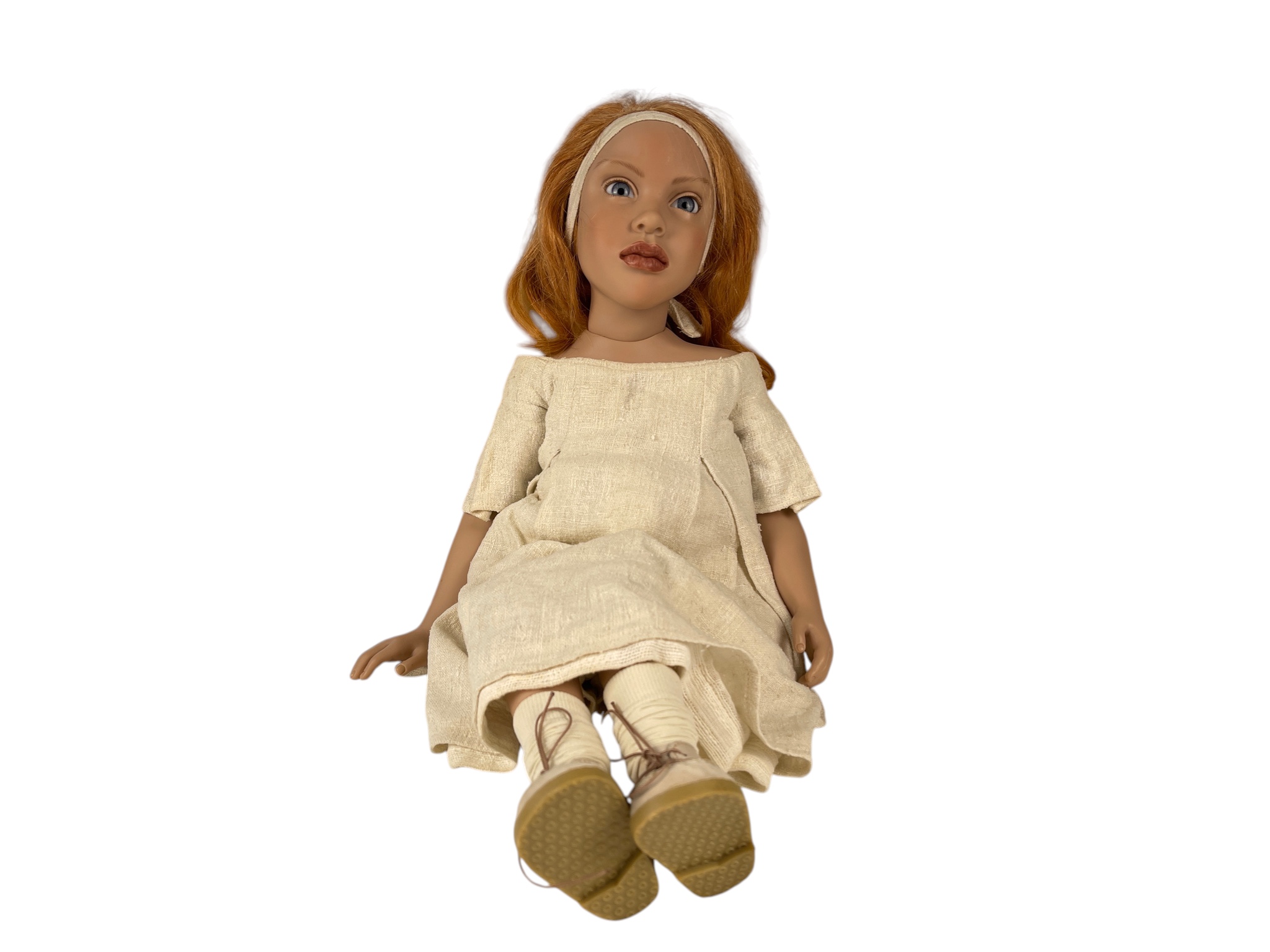 Zwergnase Künstlerpuppe Nicole Marschollek Puppe 53 cm. Top Zustand    