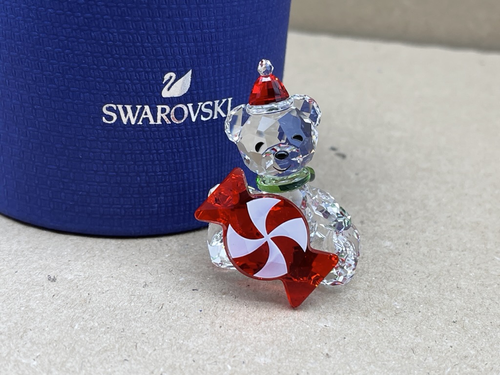  Swarovski Figur 5597045 Kris Bär 2021 Weihnachten 4,3 cm. Neuware  