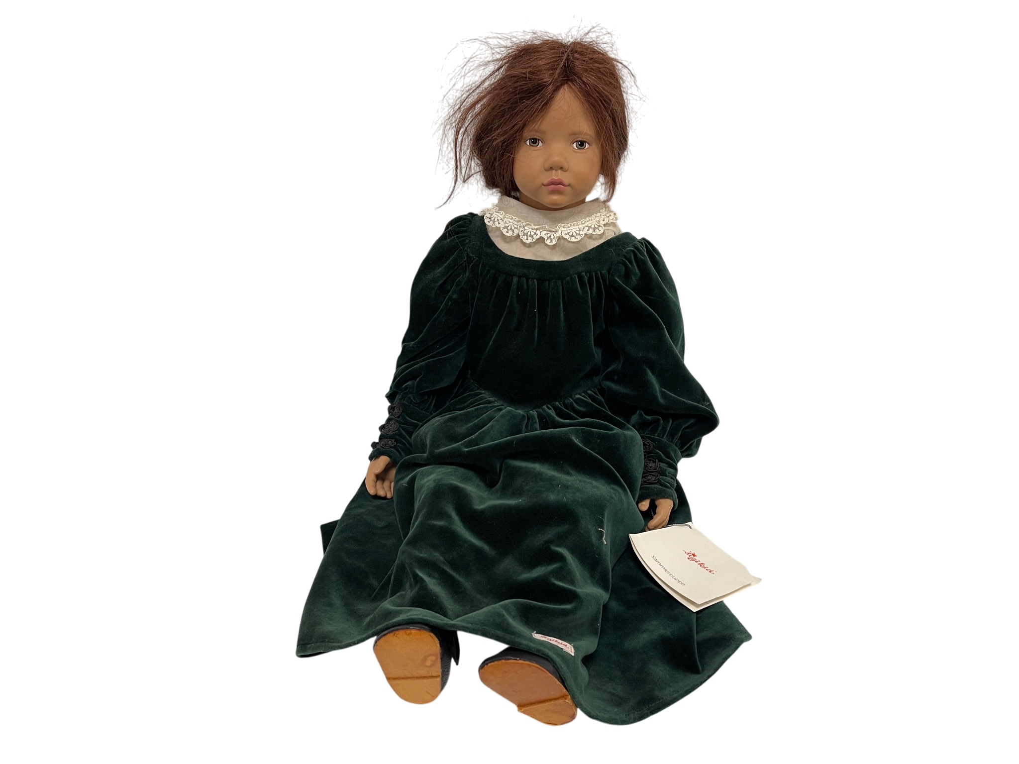 Sigikid Ilse Wippler Vinyl Künstlerpuppe Puppe 65 cm. Top Zustand  