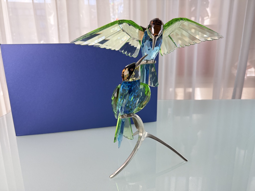 Swarovski Figur 957128 Bienenfresser 35,5 x 29 cm. Inkl. Ovp & Zertifikat Top Zustand 