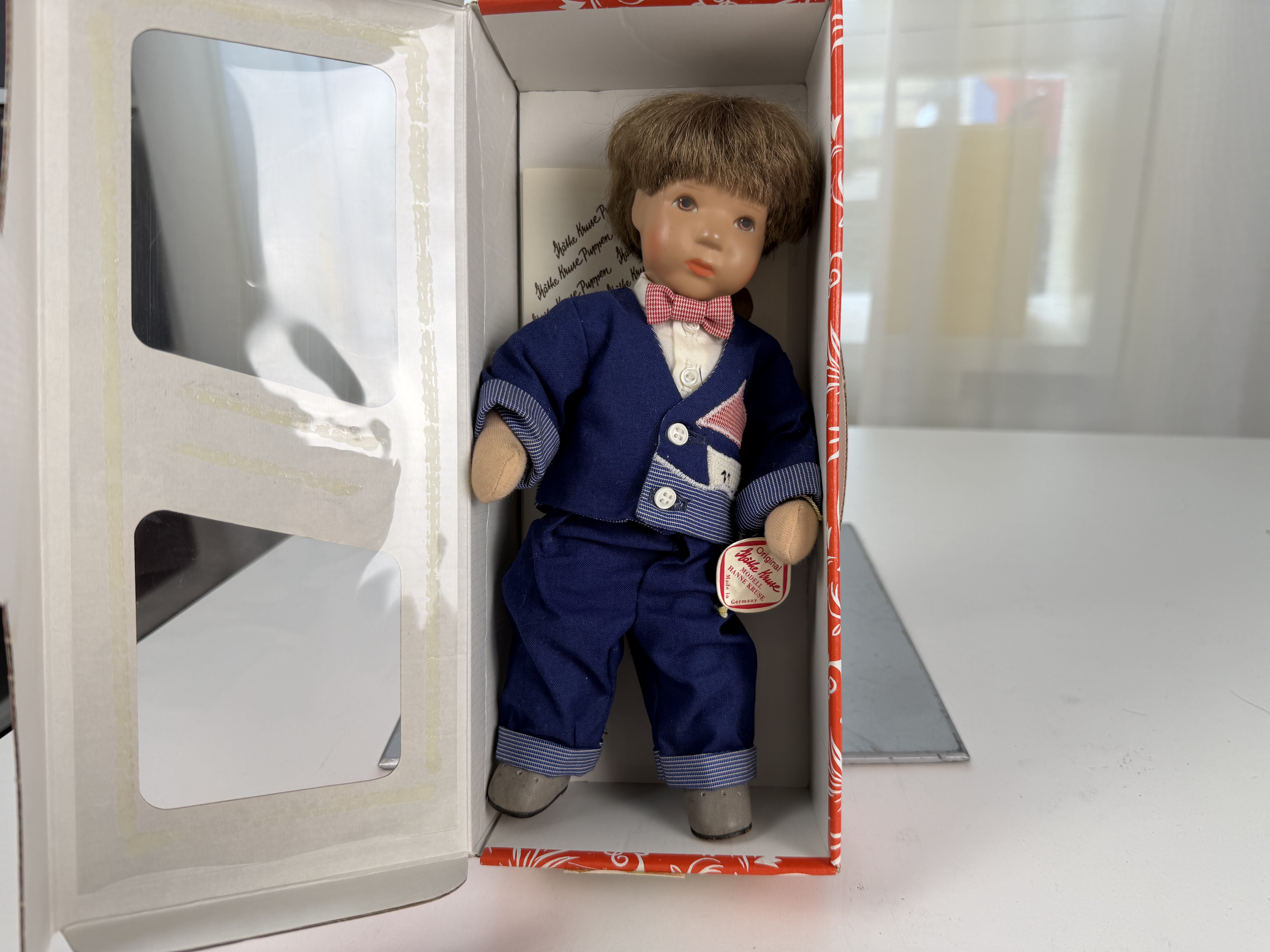 Alte Käthe Kruse Puppe Sammlerpuppe 26 cm - Zustand Gut siehe Fotos 