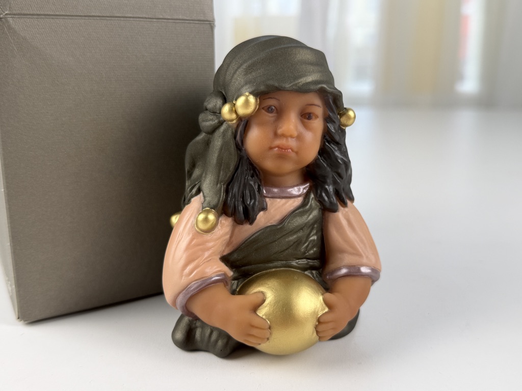 Künstlerpuppe Annette Himstedt Vinyl 11 cm. Top Zustand