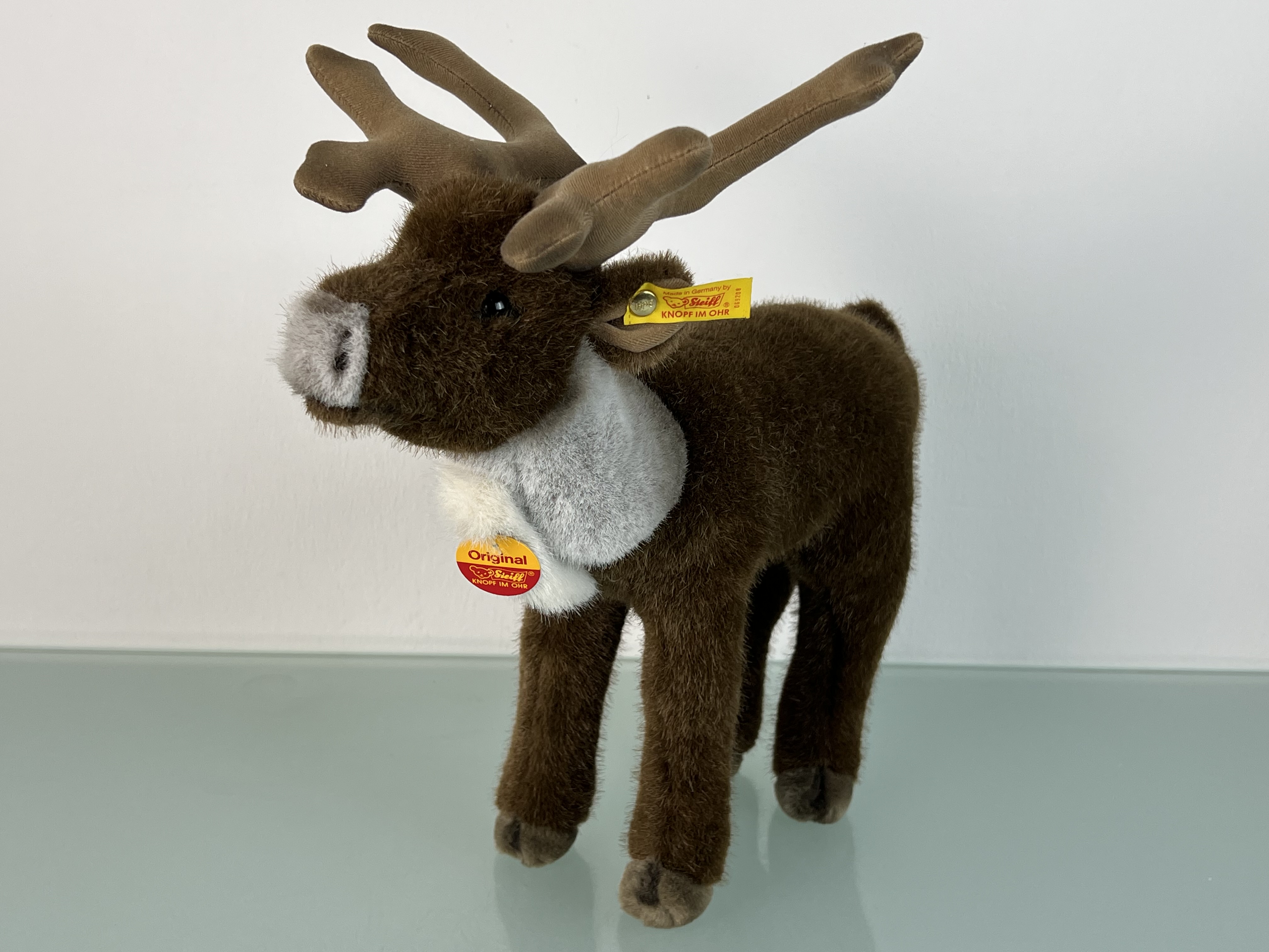 Steiff Tier  069208 Rentier 32 cm. Top Zustand