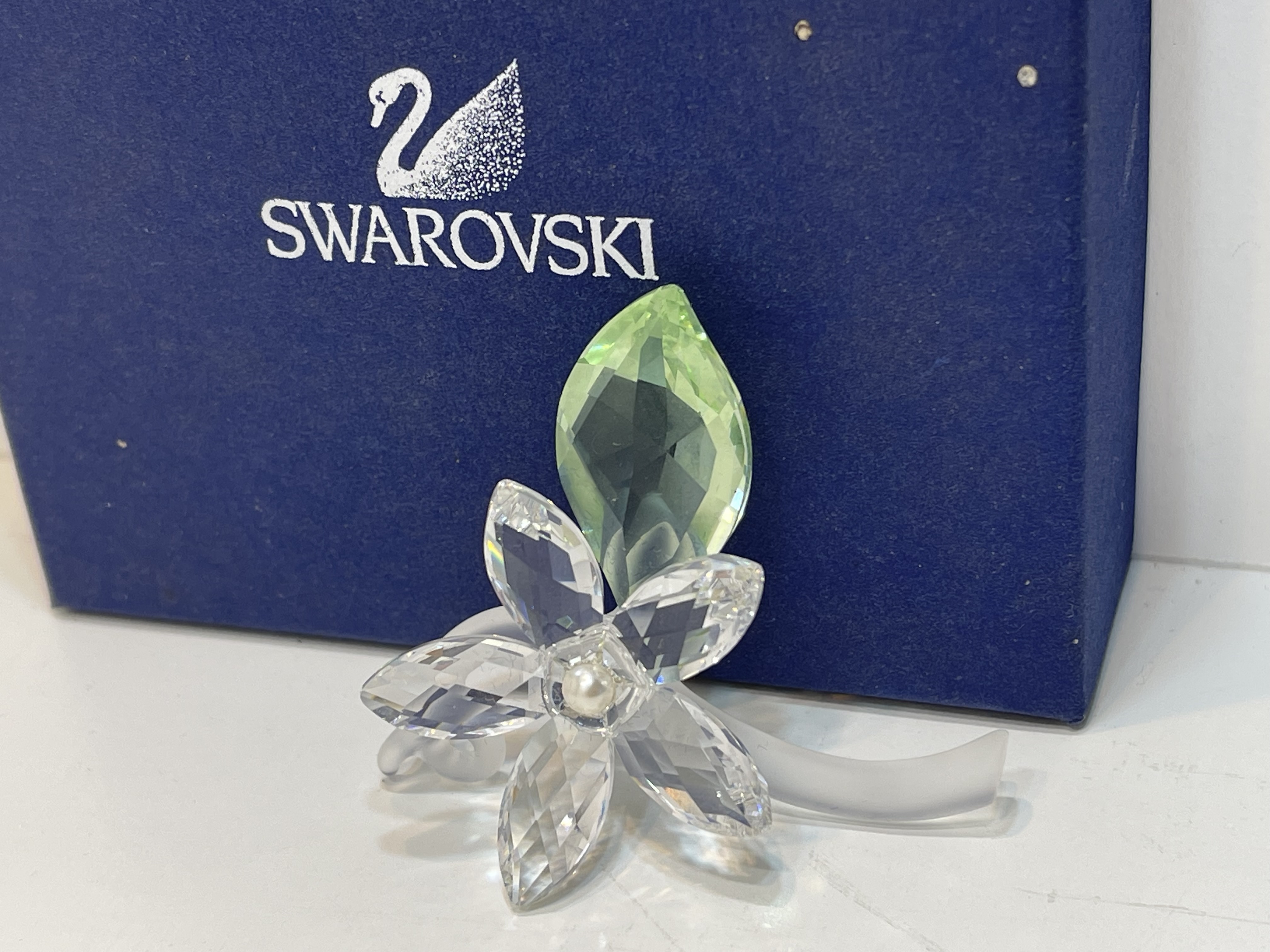  Swarovski Figur 918440 Blume 5 cm. Mit Kiste + Zertifikat. Top Zustand