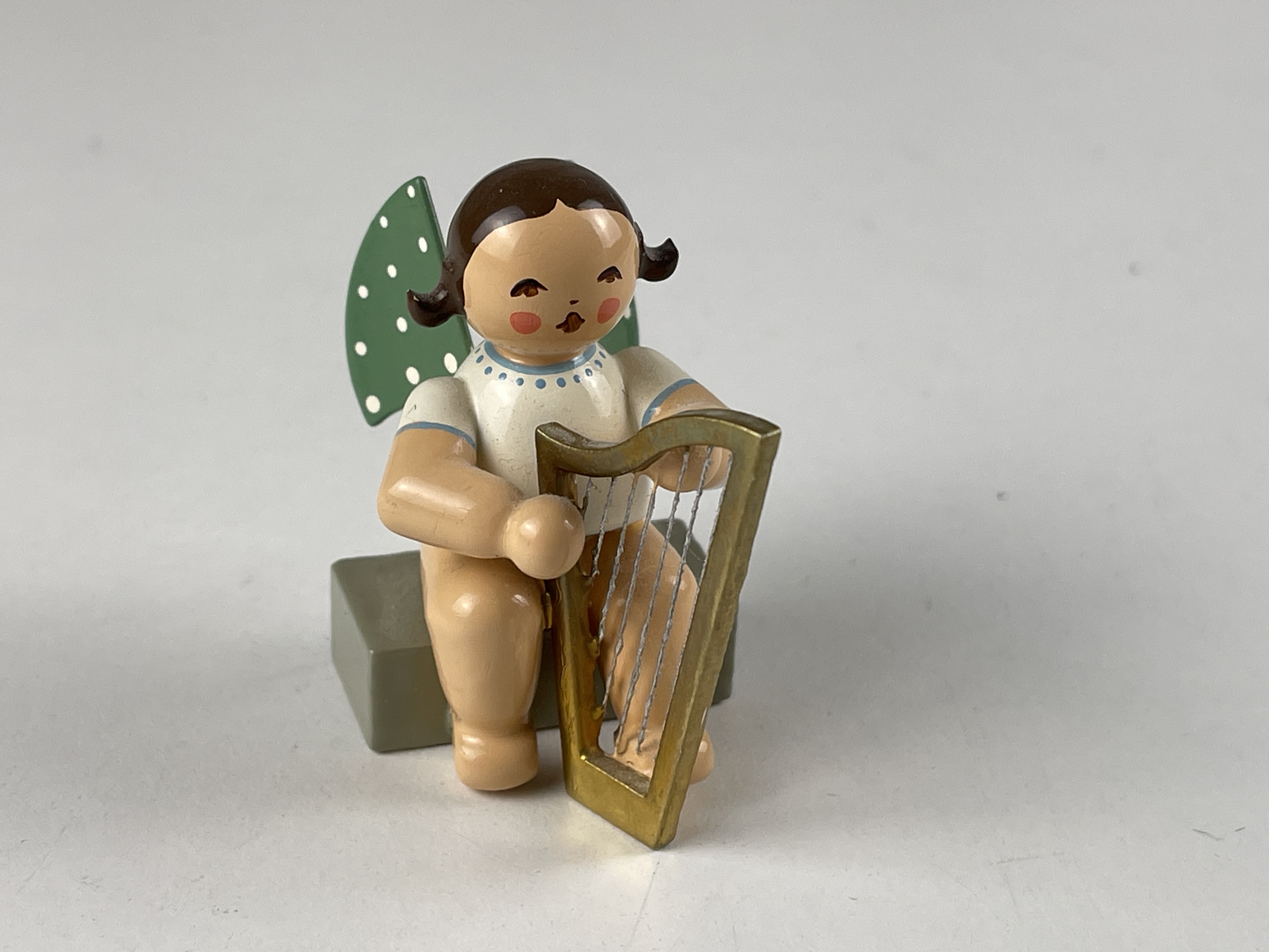 Wendt und Kühn Erzgebirge Figur Engel 5,5 cm. Top Zustand 