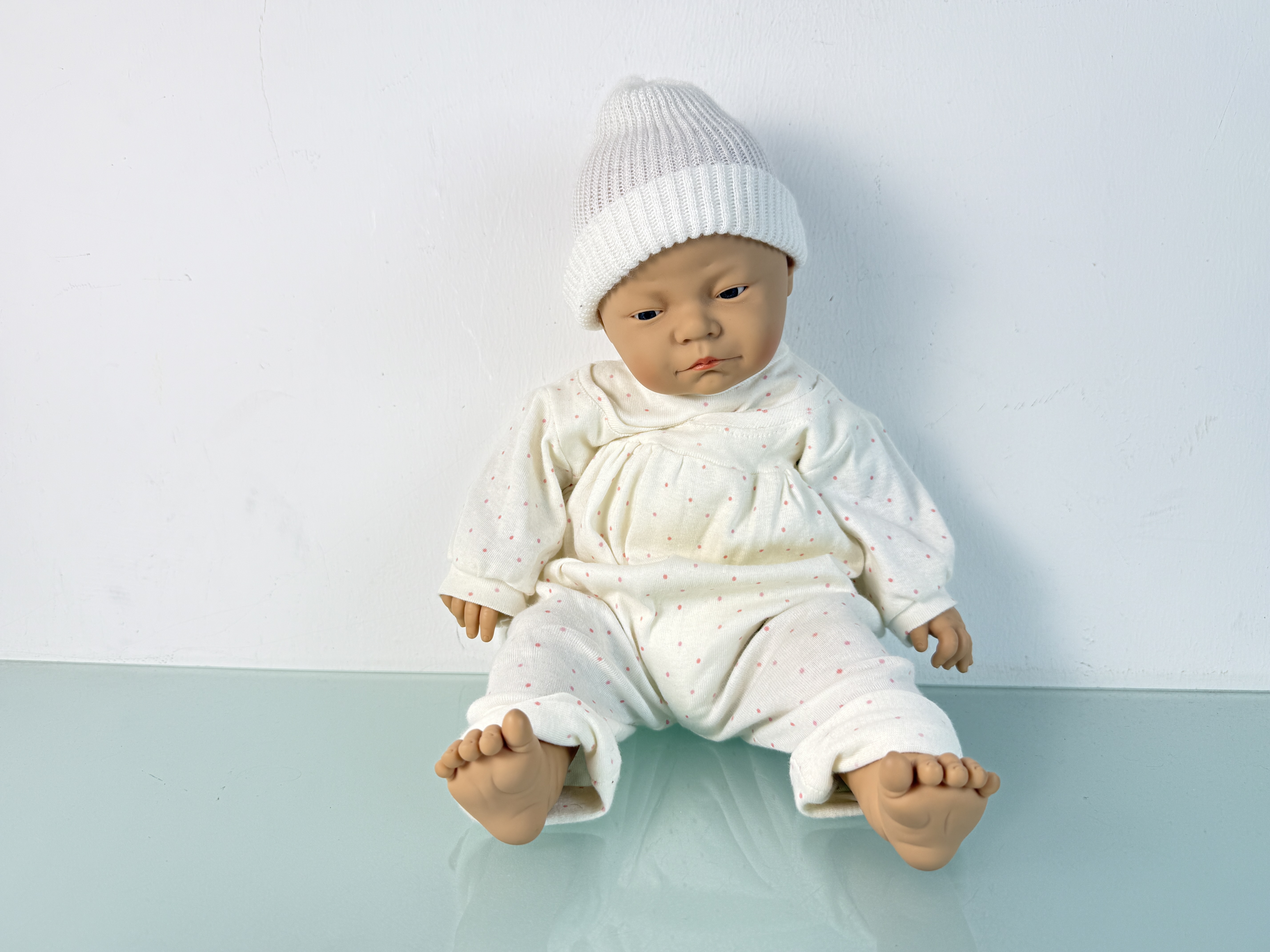 Künstlerpuppe Baby Antonio Juan Vinyl Puppe 52 cm. Siehe Fotos 