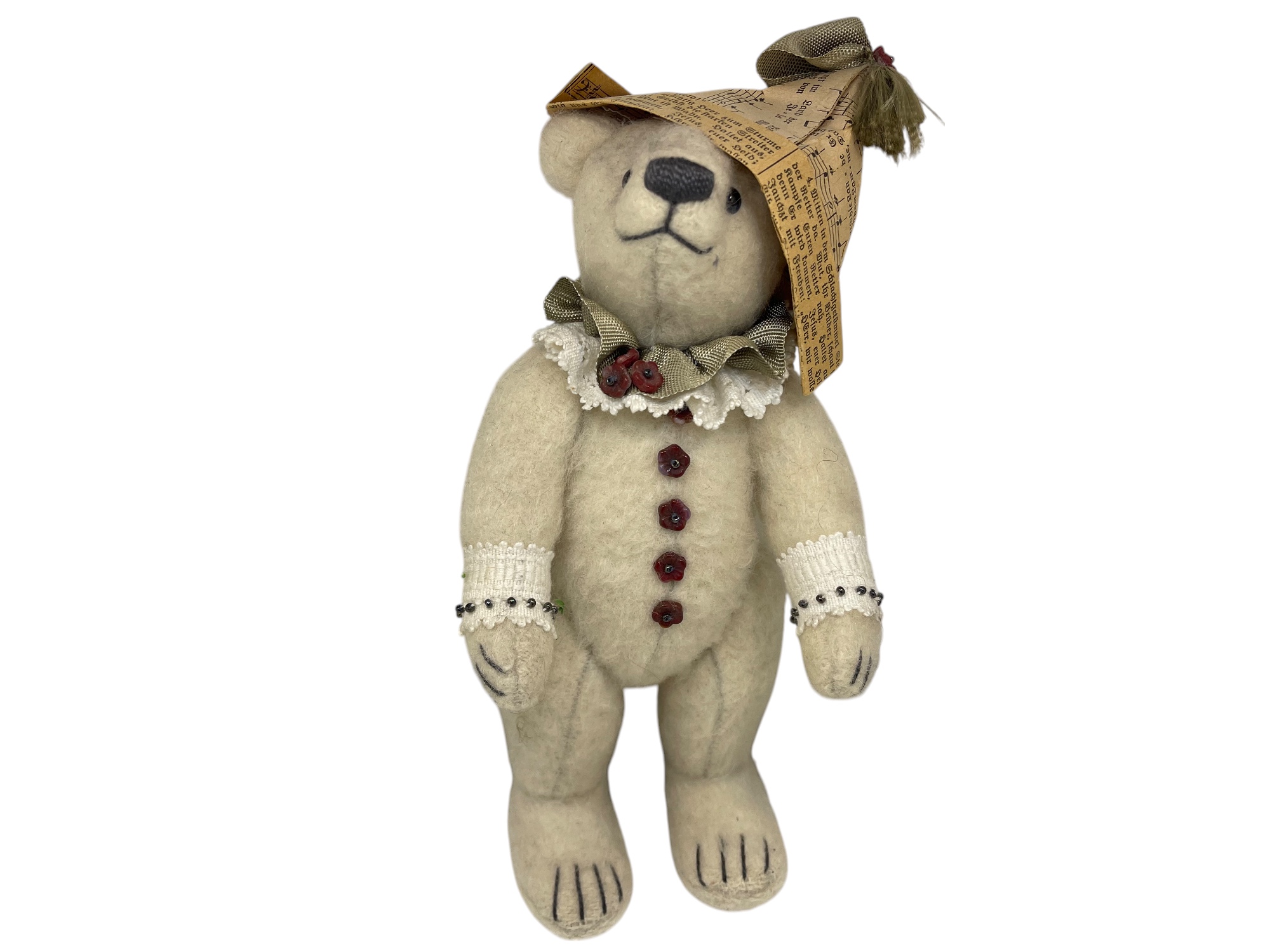 Gaby Schlotz Künstler Teddybär 24 cm. - Top Zustand.  