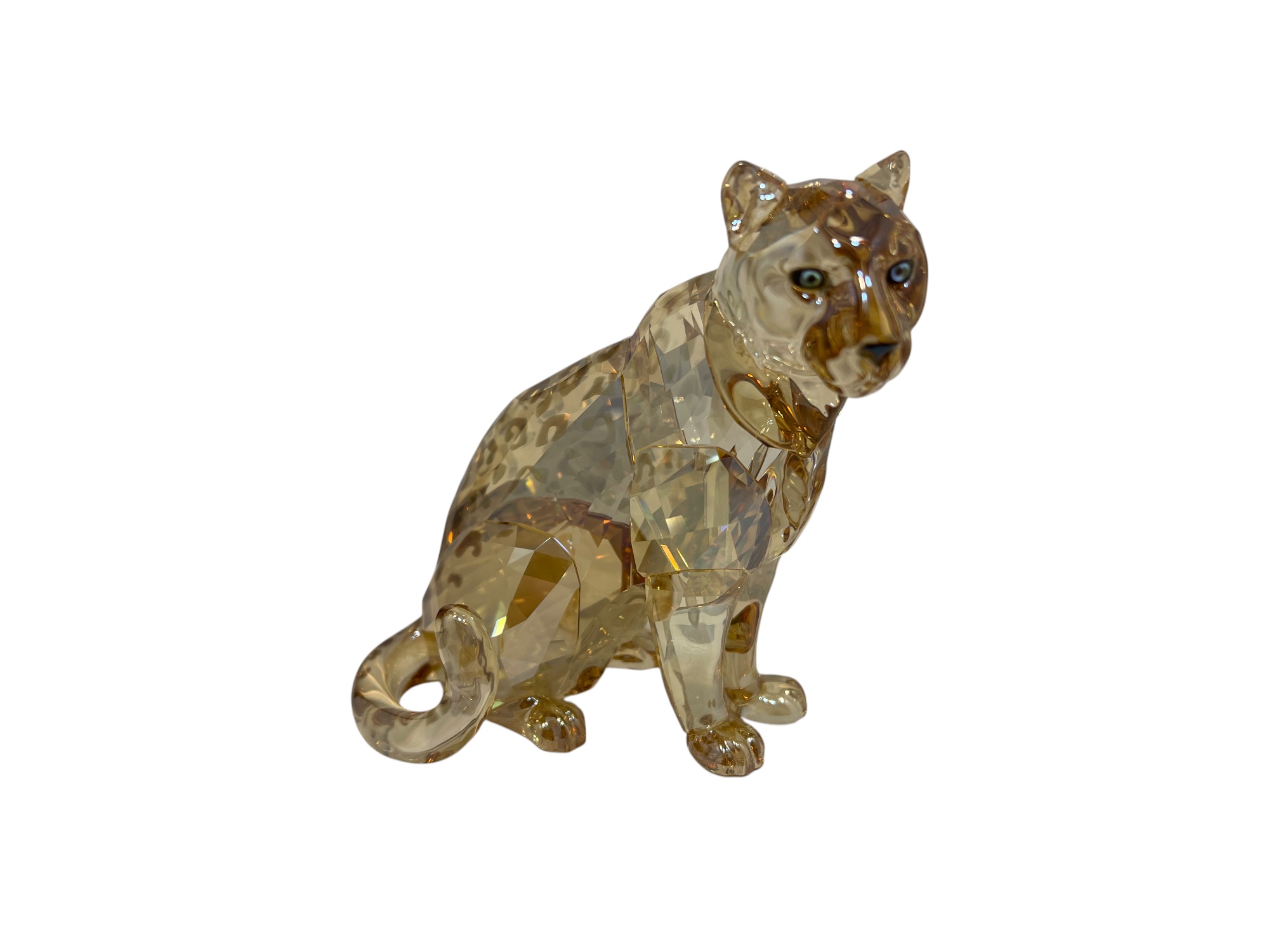 Swarovski Figur 5428541 Amur Leopard Sofia 11,4 cm. Top Zustand   Swarovski Figur 5428541 Amur Leopard Sofia 11,4 cm. Top Zustand