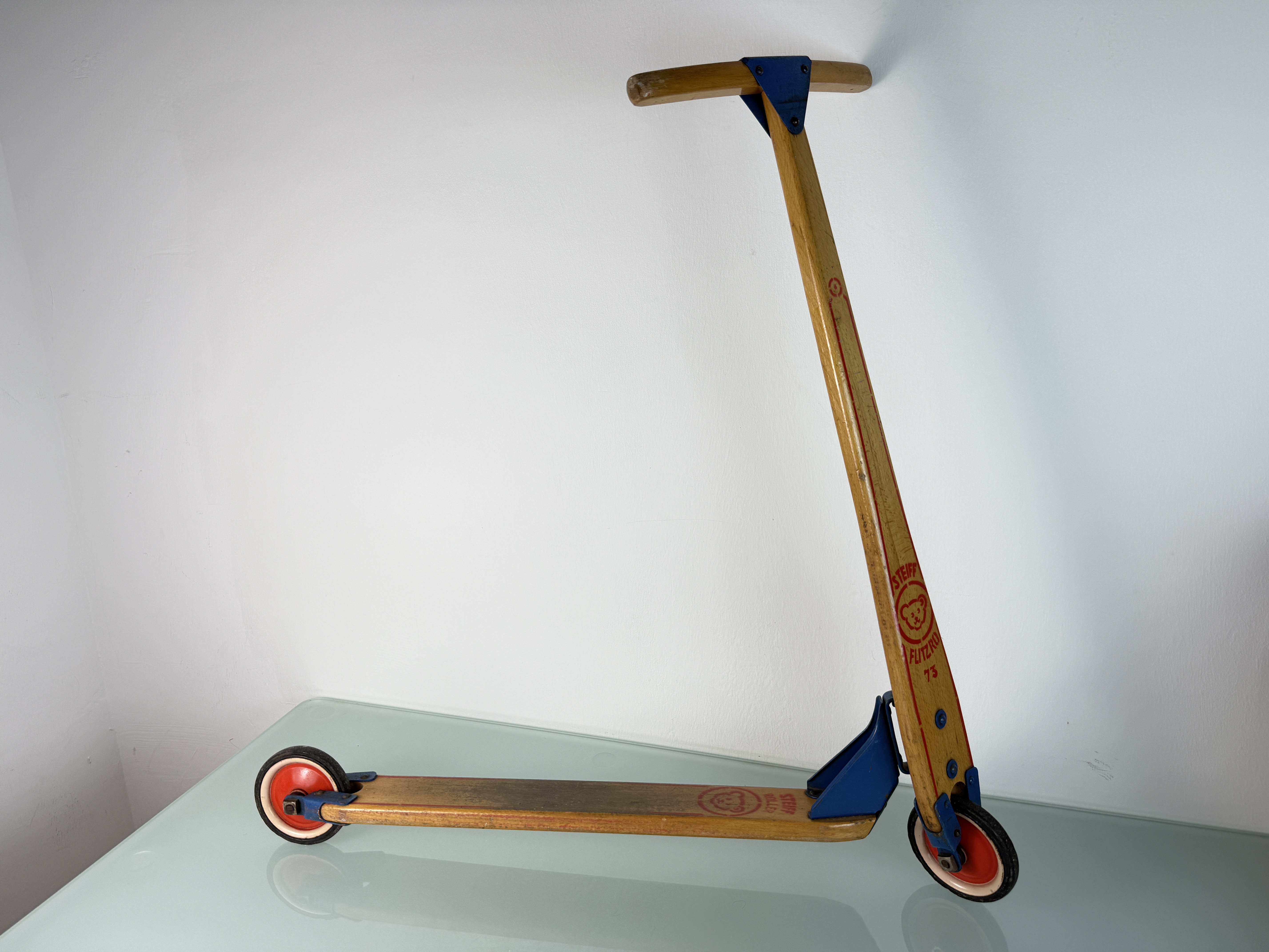 Steiff Tretroller 74 cm Top Zustand siehe Fotos