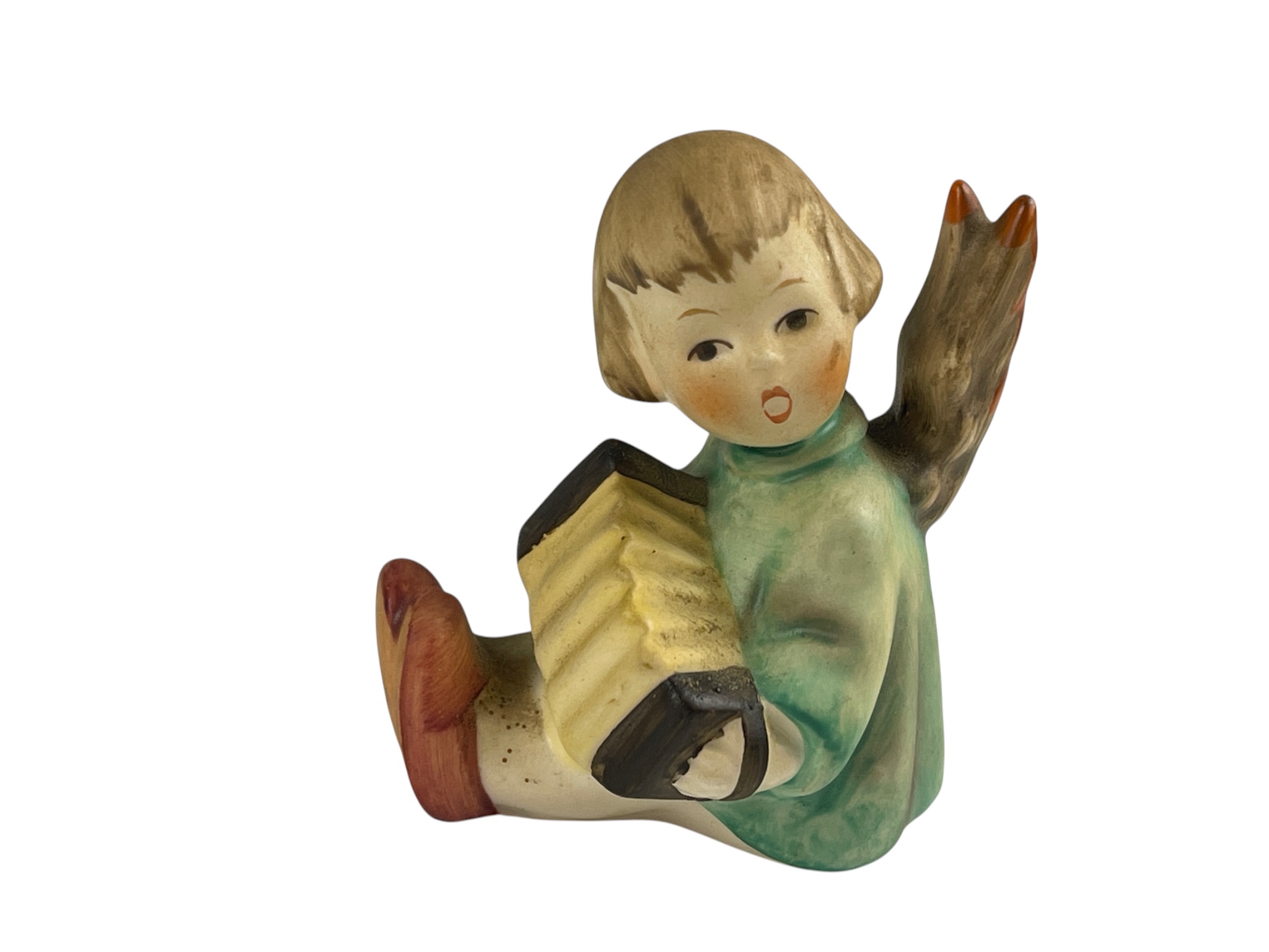 Hummel Figur Porzellanfigur 238/B Engel sitzend 6,3 cm. 1 Wahl -Zustand siehe Fotos 