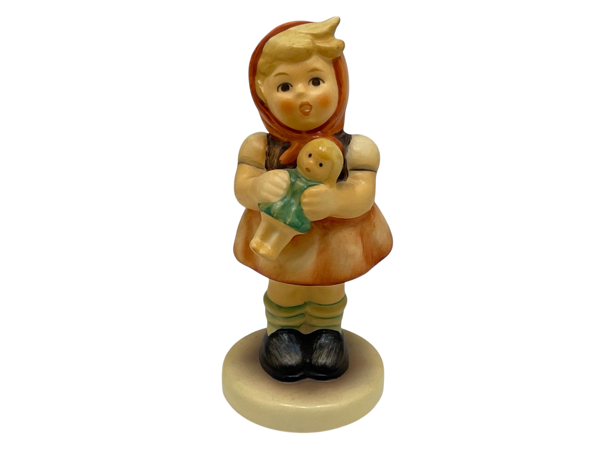  M.I. Hummel Figur 239/B Mädchen mit Puppe 9 cm. 1 Wahl. Top Zustand 