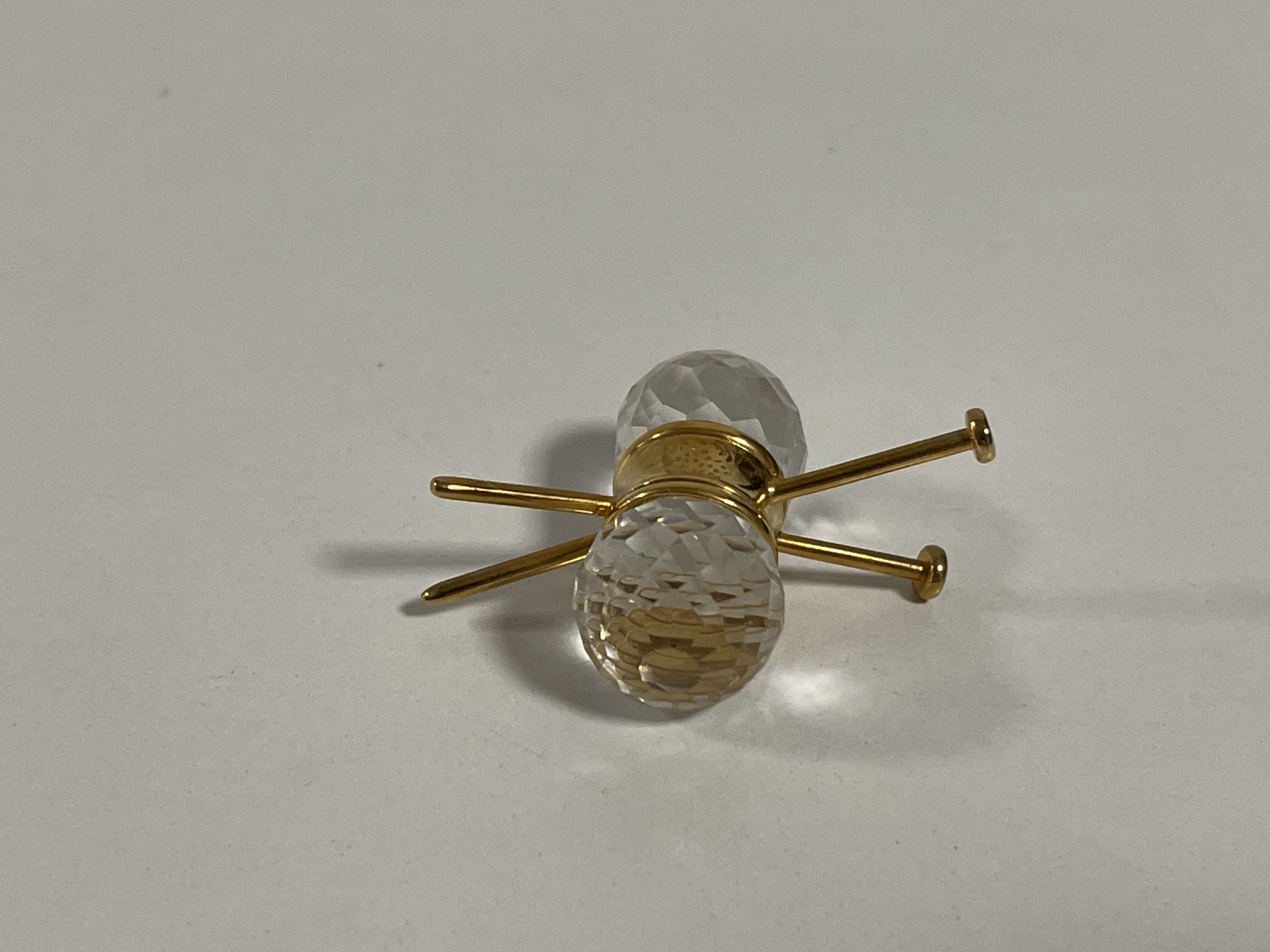 Swarovski Figur 171197 Stricknadeln 3 cm. Top Zustand