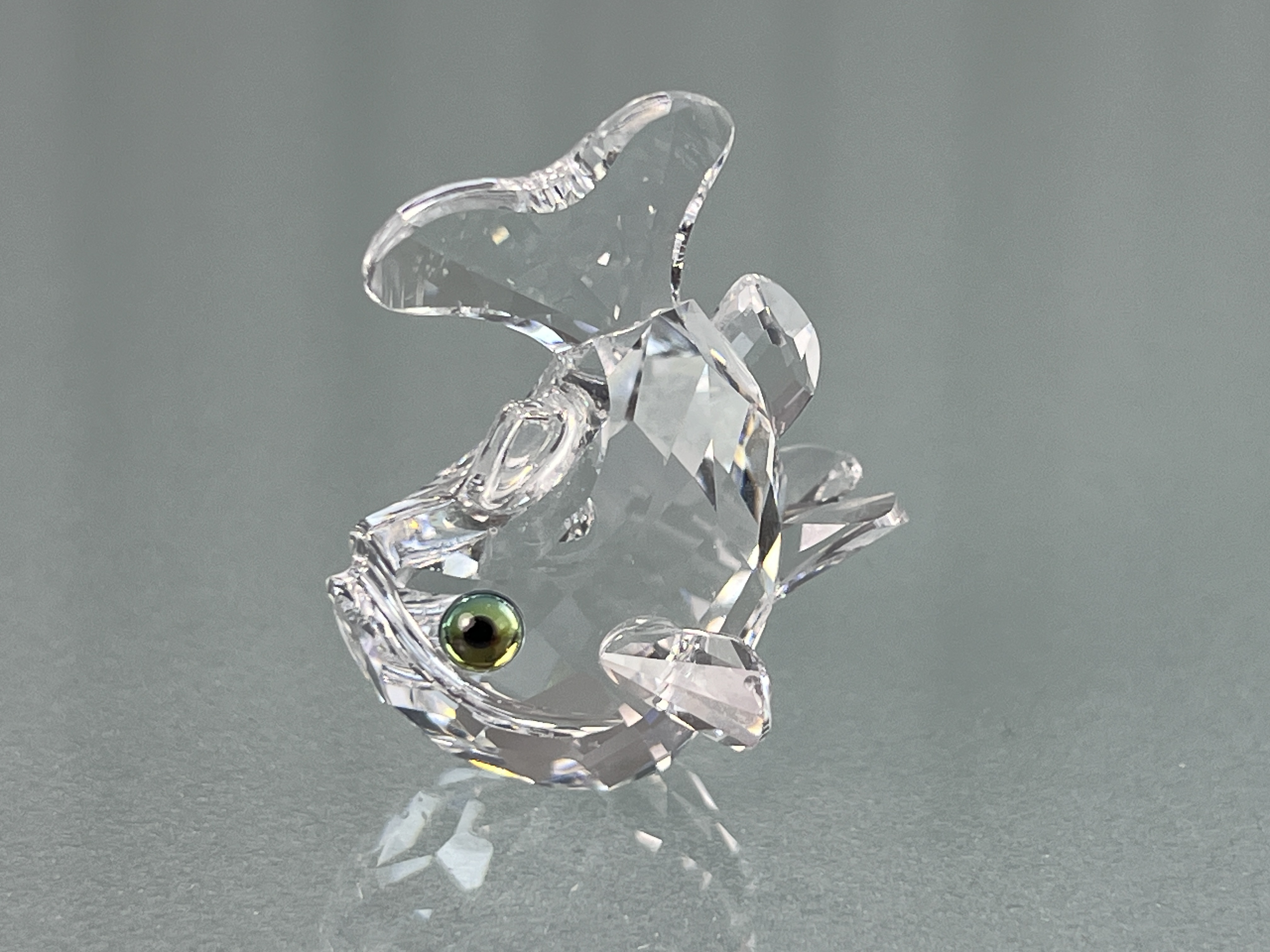 Swarovski Figur 217743 Springender Karpfen 3,5 cm. Top Zustand   