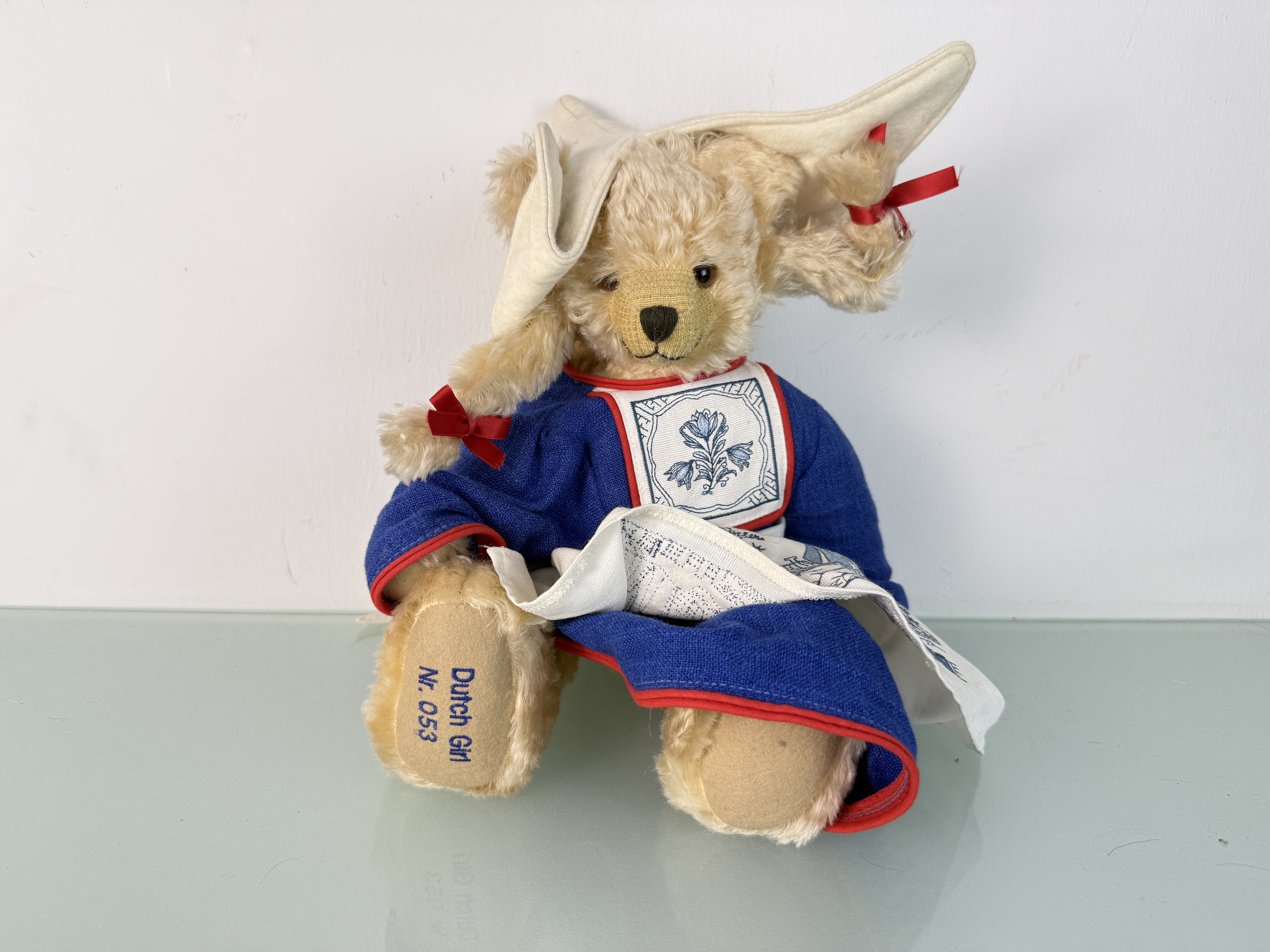 Künstlerteddybär Hermann Teddy Bär 38 cm. Nichtraucherhaushalt. Top Zustand 
