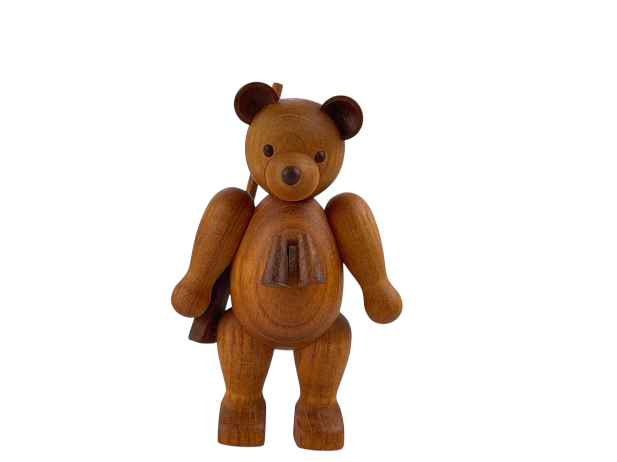 Erzgebirge Seiffener Figur Teddybär 9,5 cm. Top Zustand