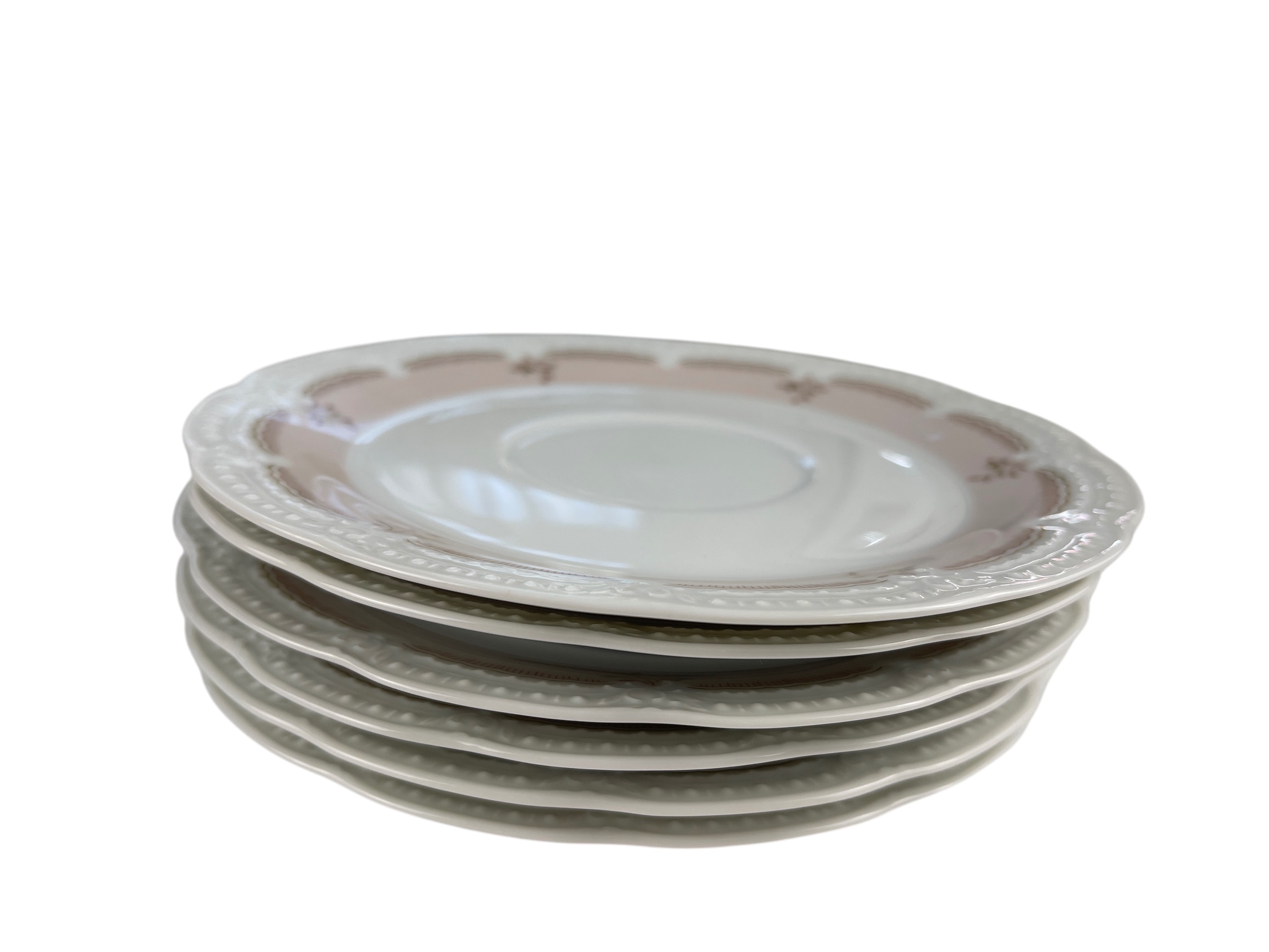  Hutschenreuther Porzellan Unterteller 6 Stück je 18 cm. Top Zustand.    