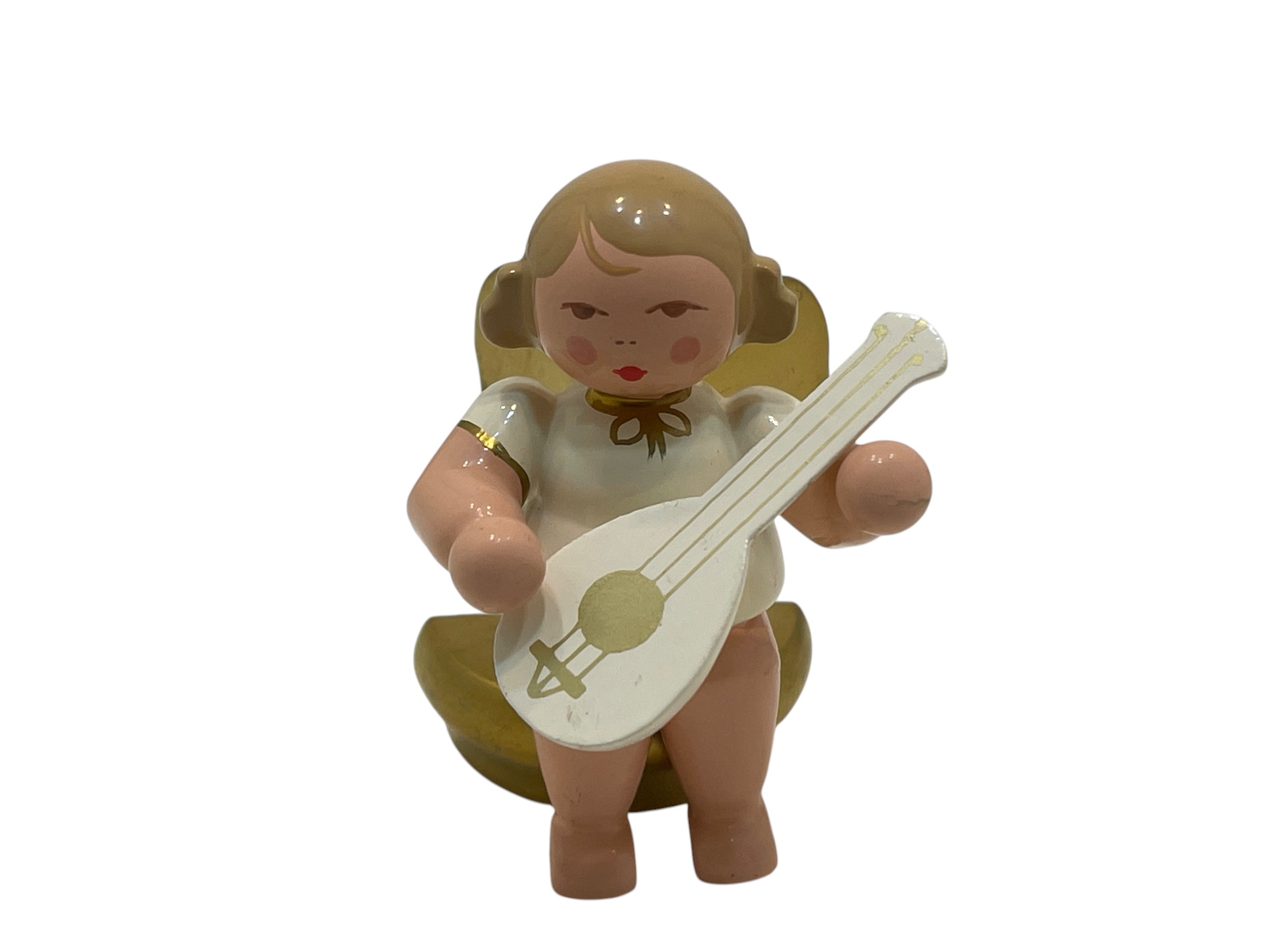 Erzgebirge Figur Christian Ulbricht Engel 6 cm.  Top Zustand