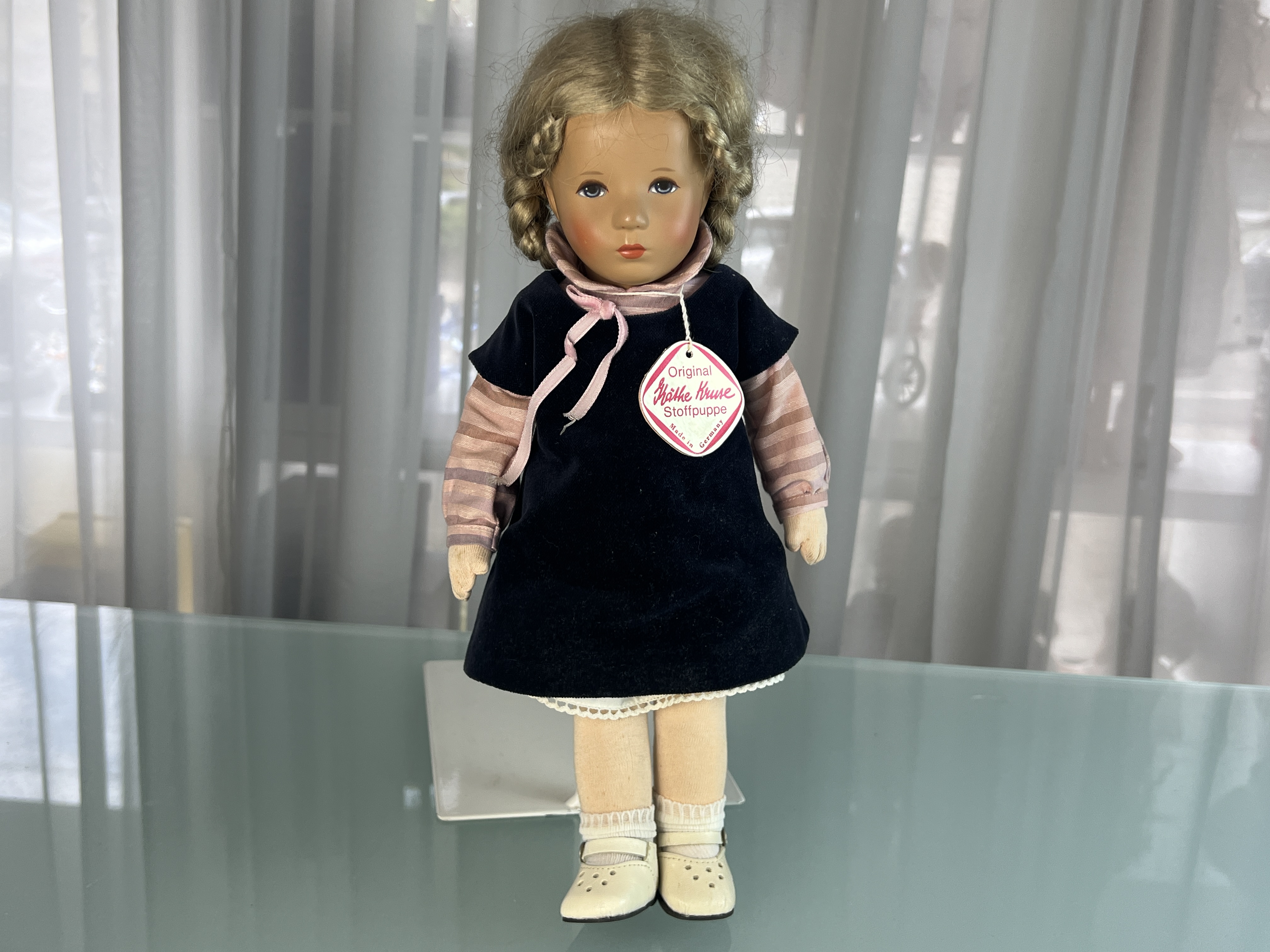 Käthe Kruse Puppe Sammlerpuppe 37 cm Top Zustand Siehe Fotos 
