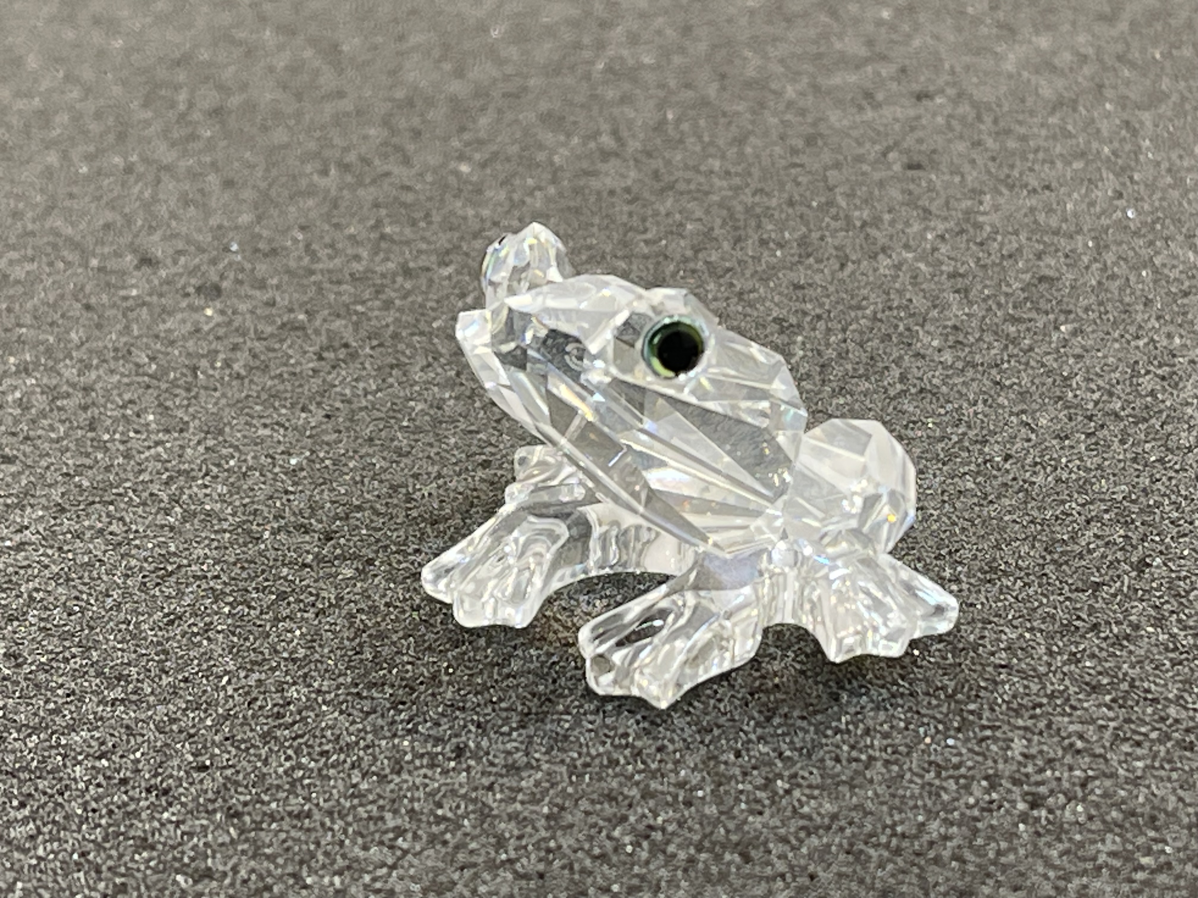  Swarovski Figur Kristall 183113 Frosch Groß 3,5 cm. Top Zustand