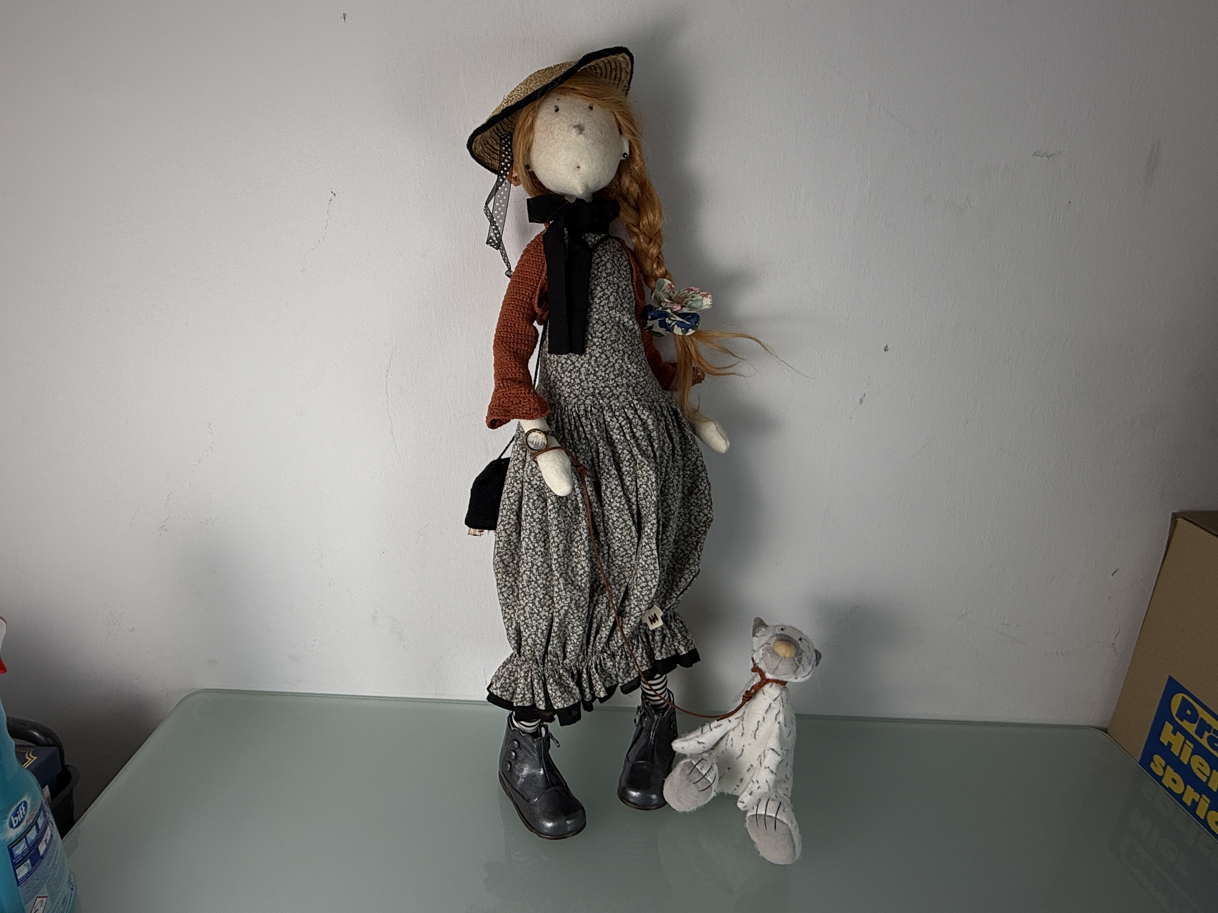 Zwergnase Künstlerpuppe Nicole Marschollek Puppe 73 cm. Top Zustand   