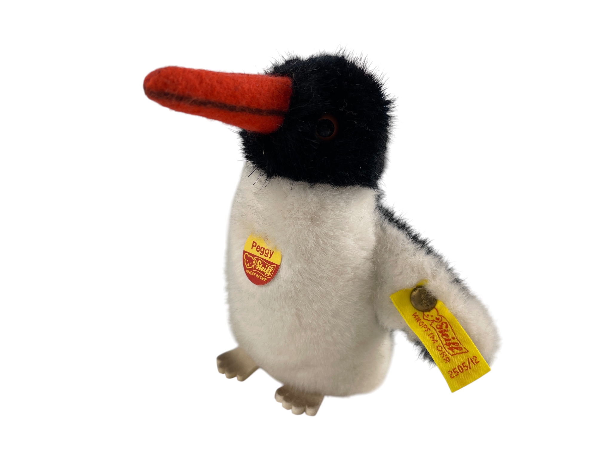Steiff Tier 2505/12 Pinguin Peggy 12 cm Top Zustand   