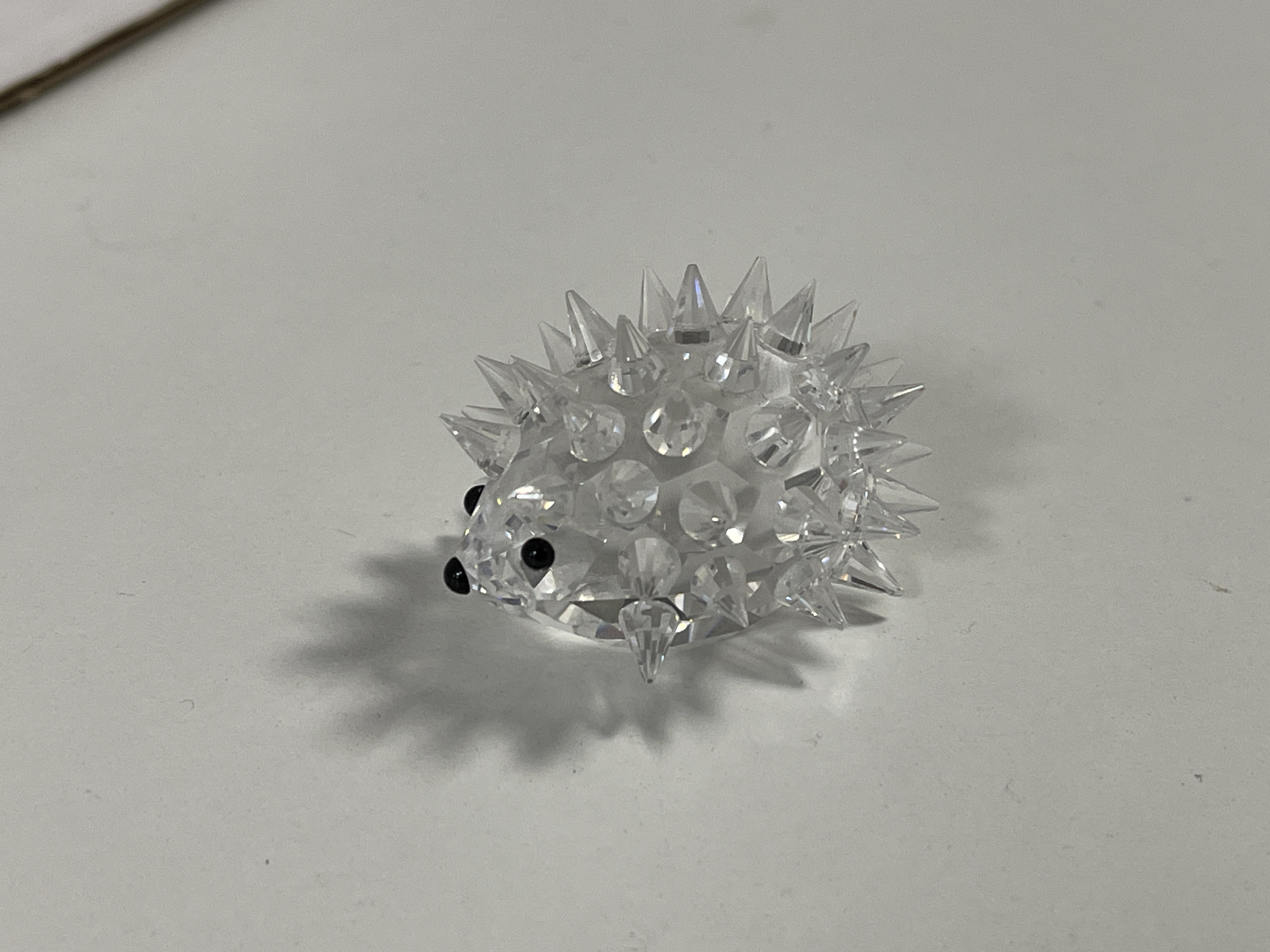  Swarovski 013989 Figur Igel 4 cm. Top Zustand   