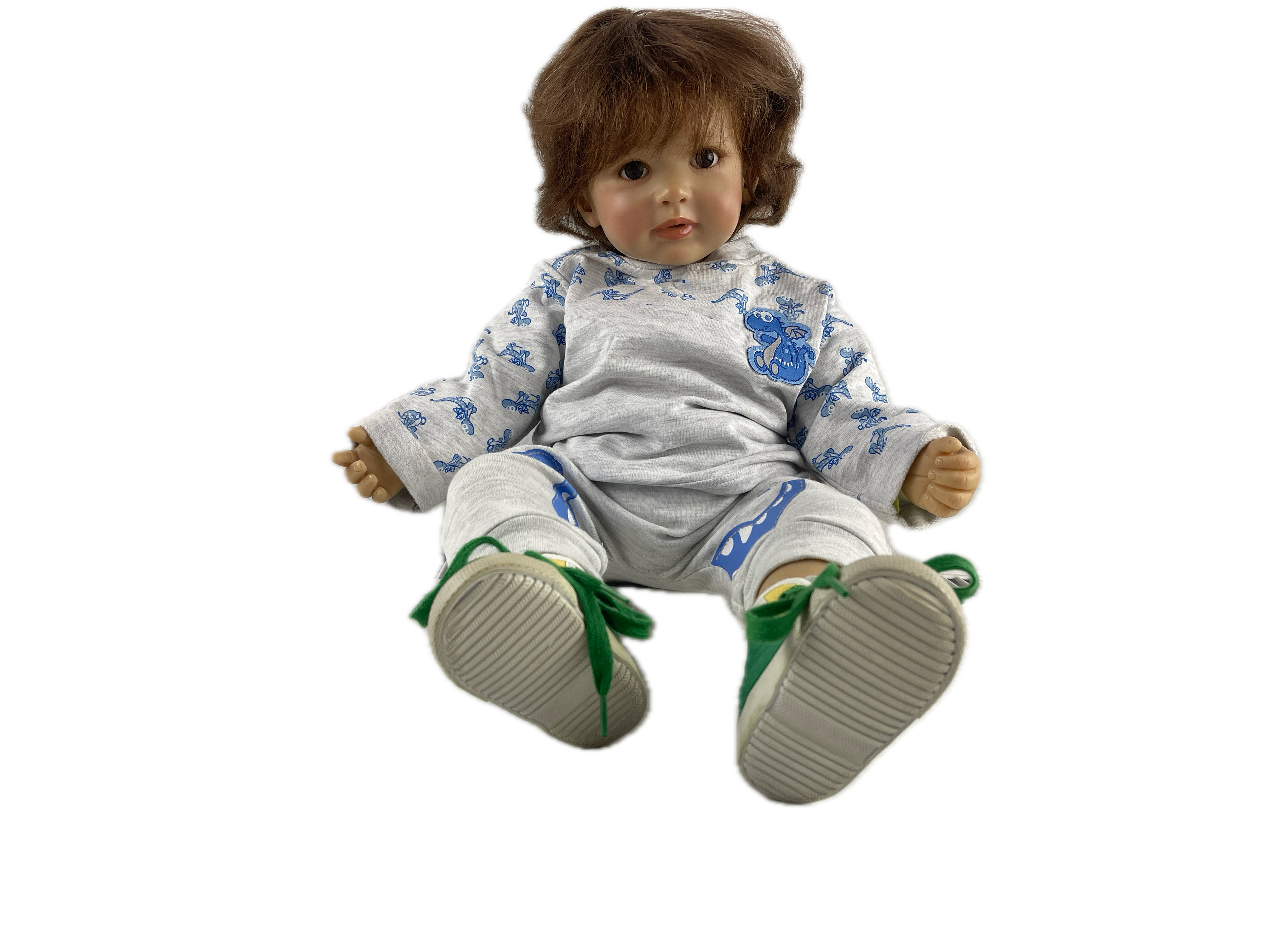 Doris Stannat Künstlerpuppe Vinyl Puppe 53 cm. Top Zustand