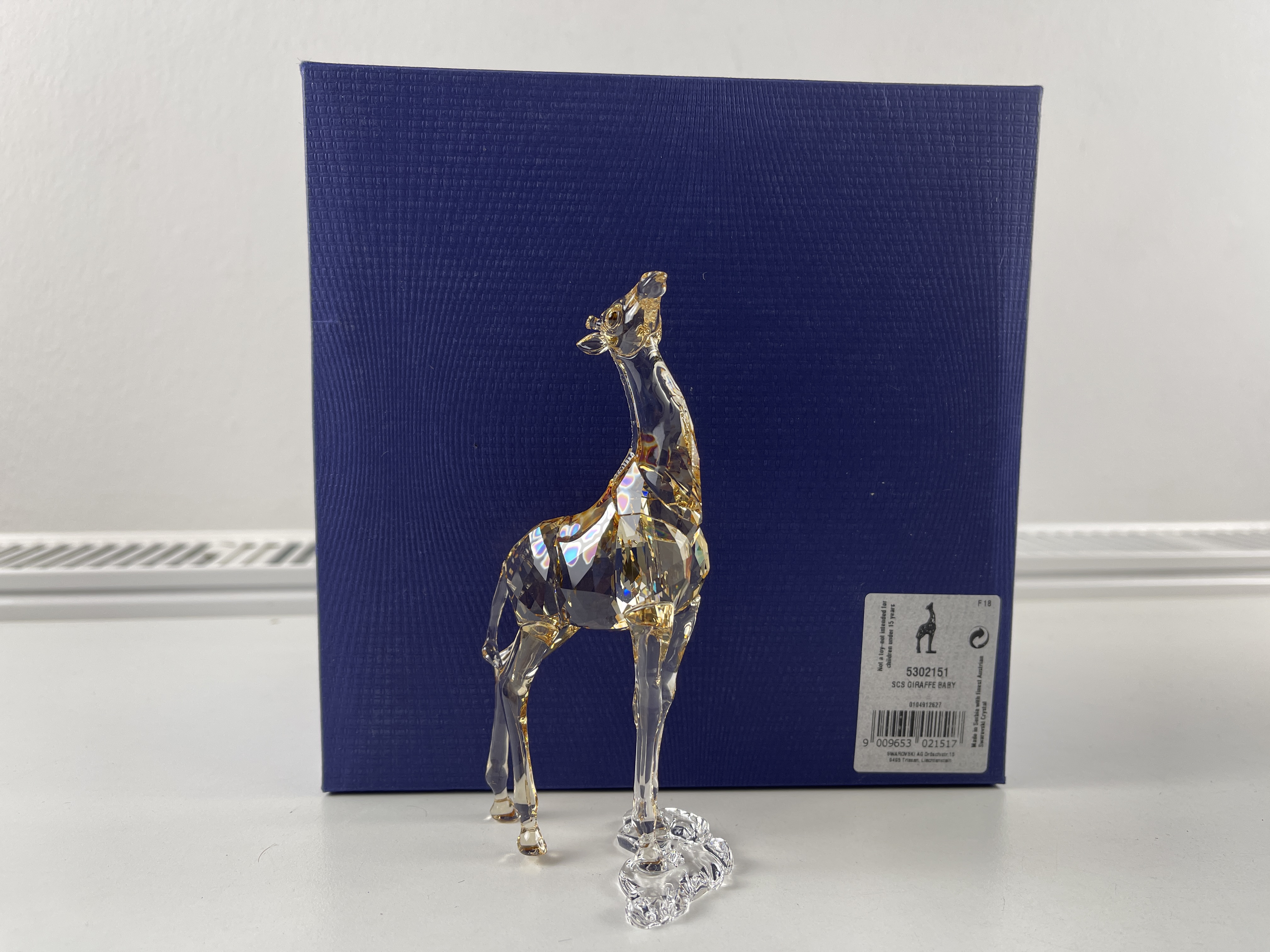  Swarovski Figur 5302151 Giraffenbaby Giraffe 12,8 cm  Ovp Zertifikat Top Zustand   