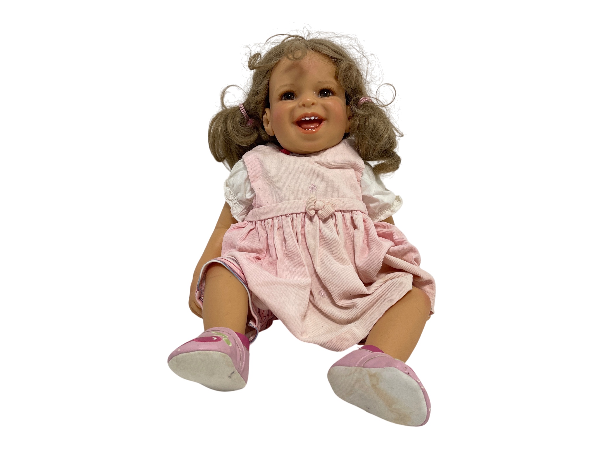 Katja Schneider / Ruth Kunz Künstlerpuppe  Vinyl Puppe 56 cm. Top Zustand  