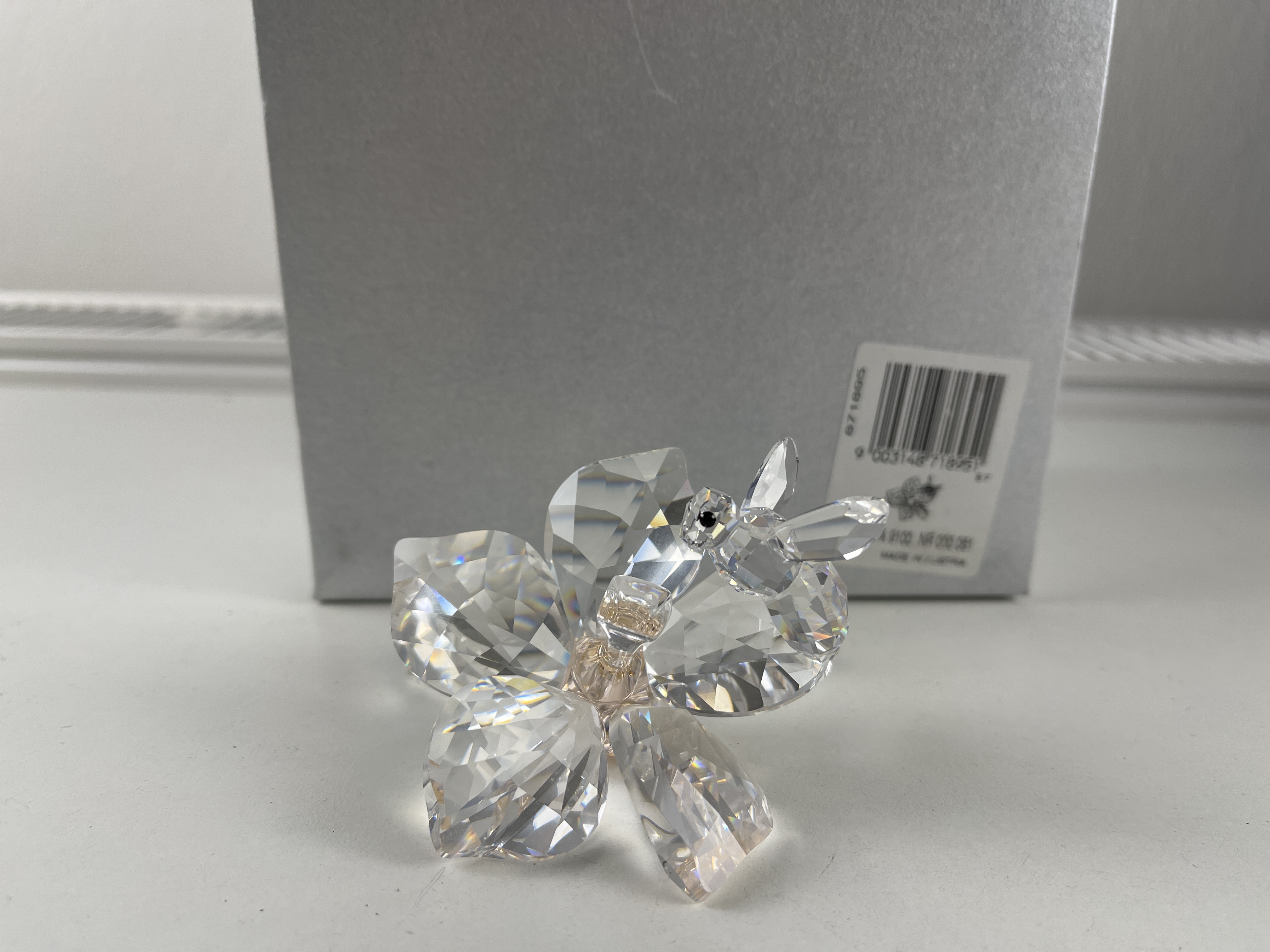  Swarovski Figur 871895 Die Sammlerin 8 cm. Ovp & Zertifikat - Top Zustand   