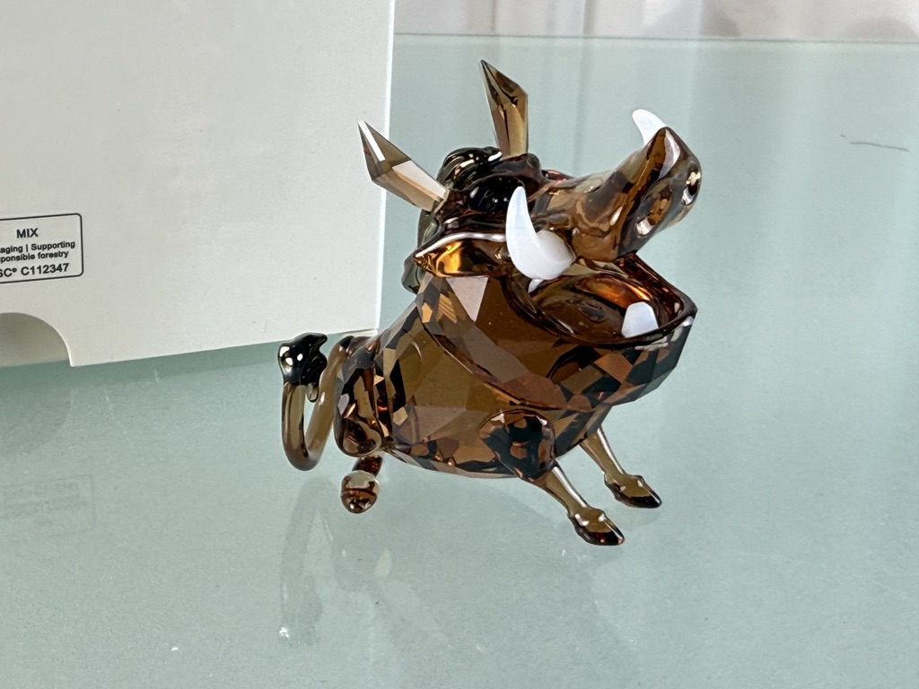 Swarovski Figur 5681582 Disney The Lion King Pumbaa 5,6 cm. Neuware 
