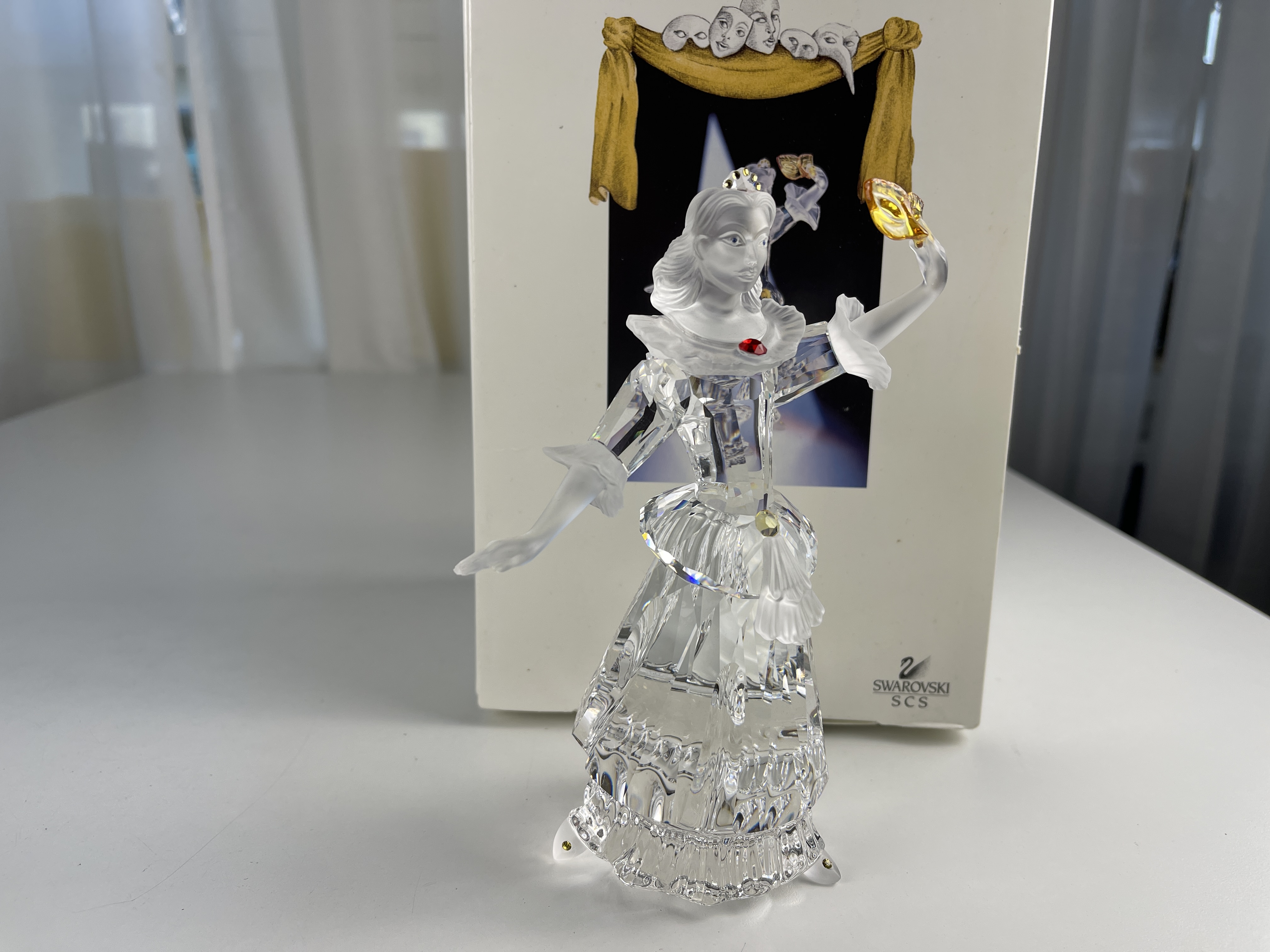  Swarovski Figur 242032 Jahresfigur 2000 Columbine 17 cm. Ovp + Zertifikat. Top Zustand  