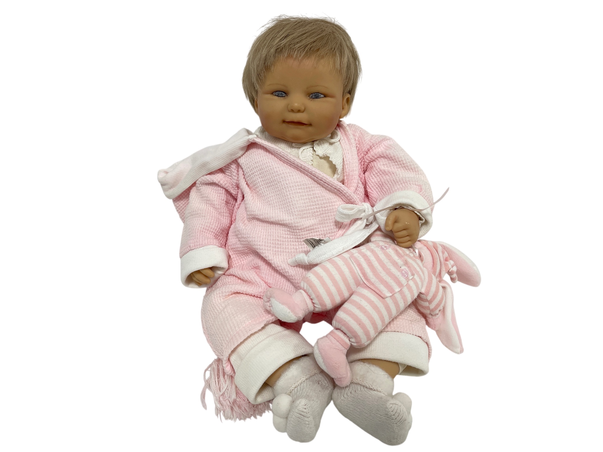 Künstlerpuppe Vinyl Puppe 46 cm Top Zustand  Siehe Fotos 