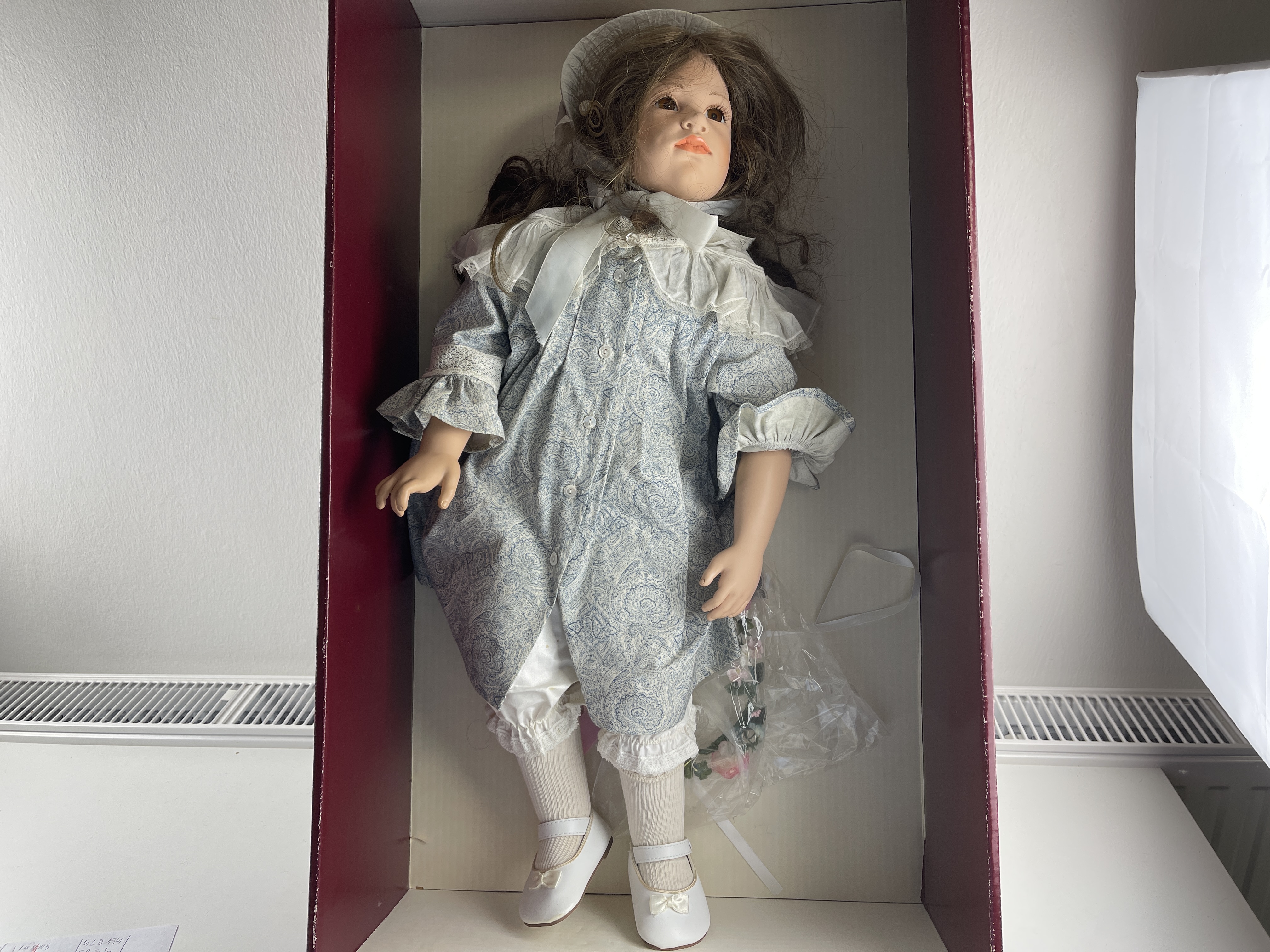Puppe Hildegard Günzel Vinyl Puppe 55 cm. Top Zustand.   