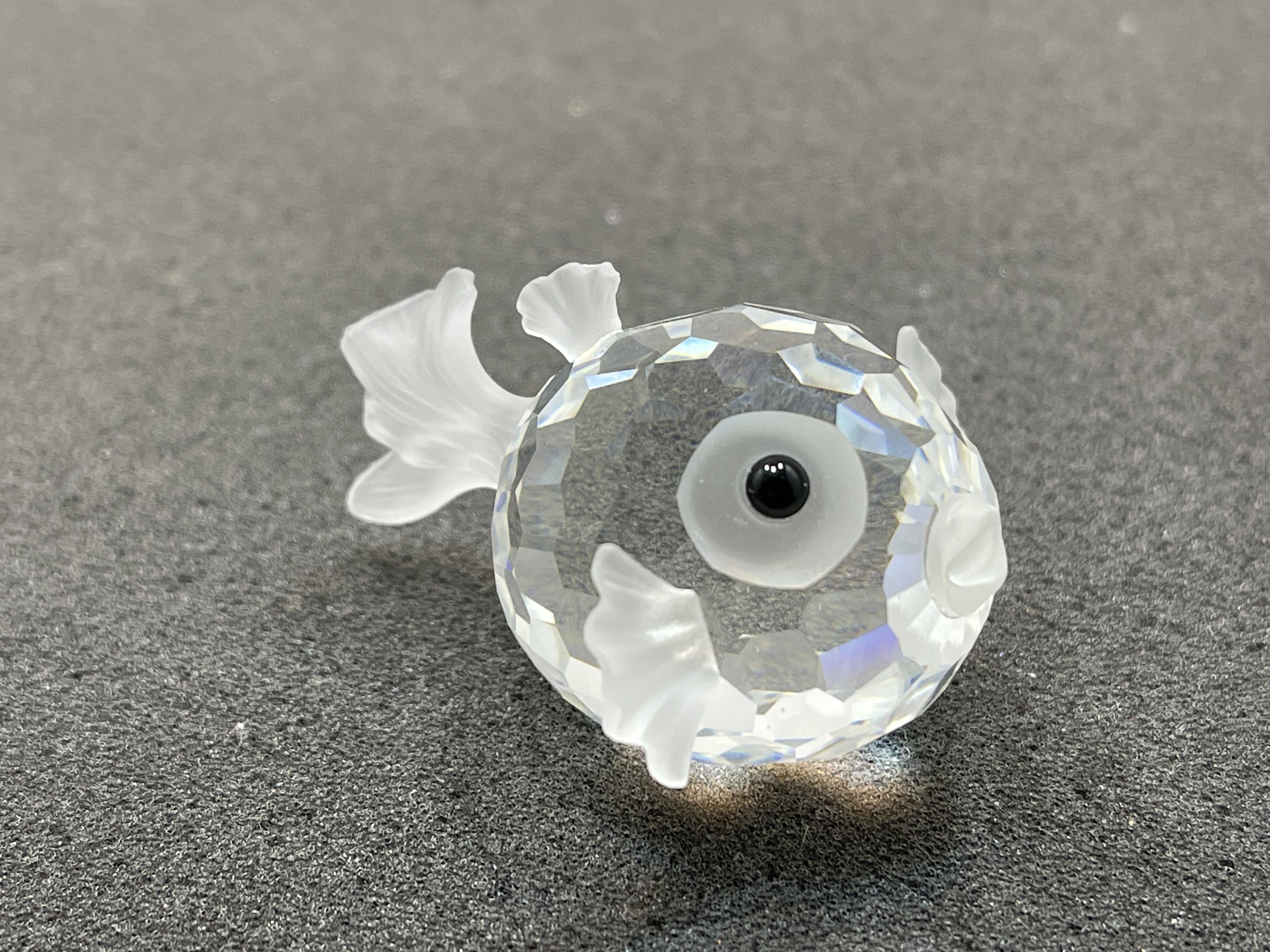 Swarovski Kristall Figur 012724 Kugelfisch 5,5 cm. Top Zustand.  