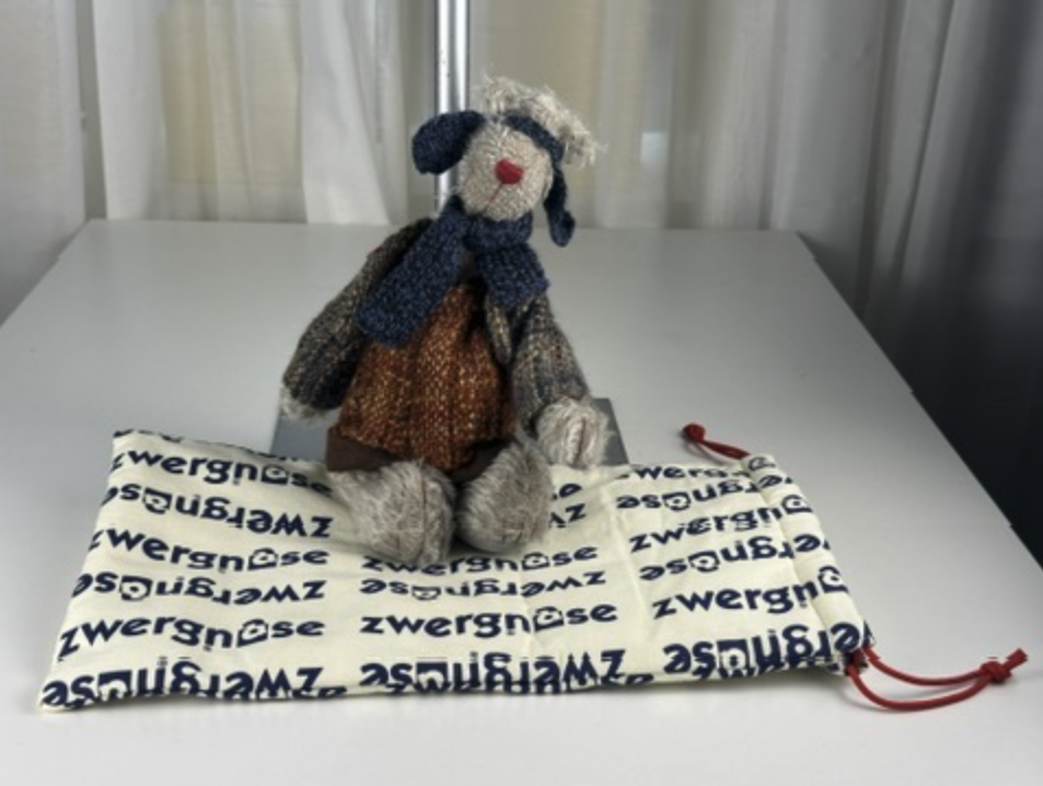 Zwergnase Nicole Marschollek Menzner Künstlertier Bär 27 cm Top Zustand