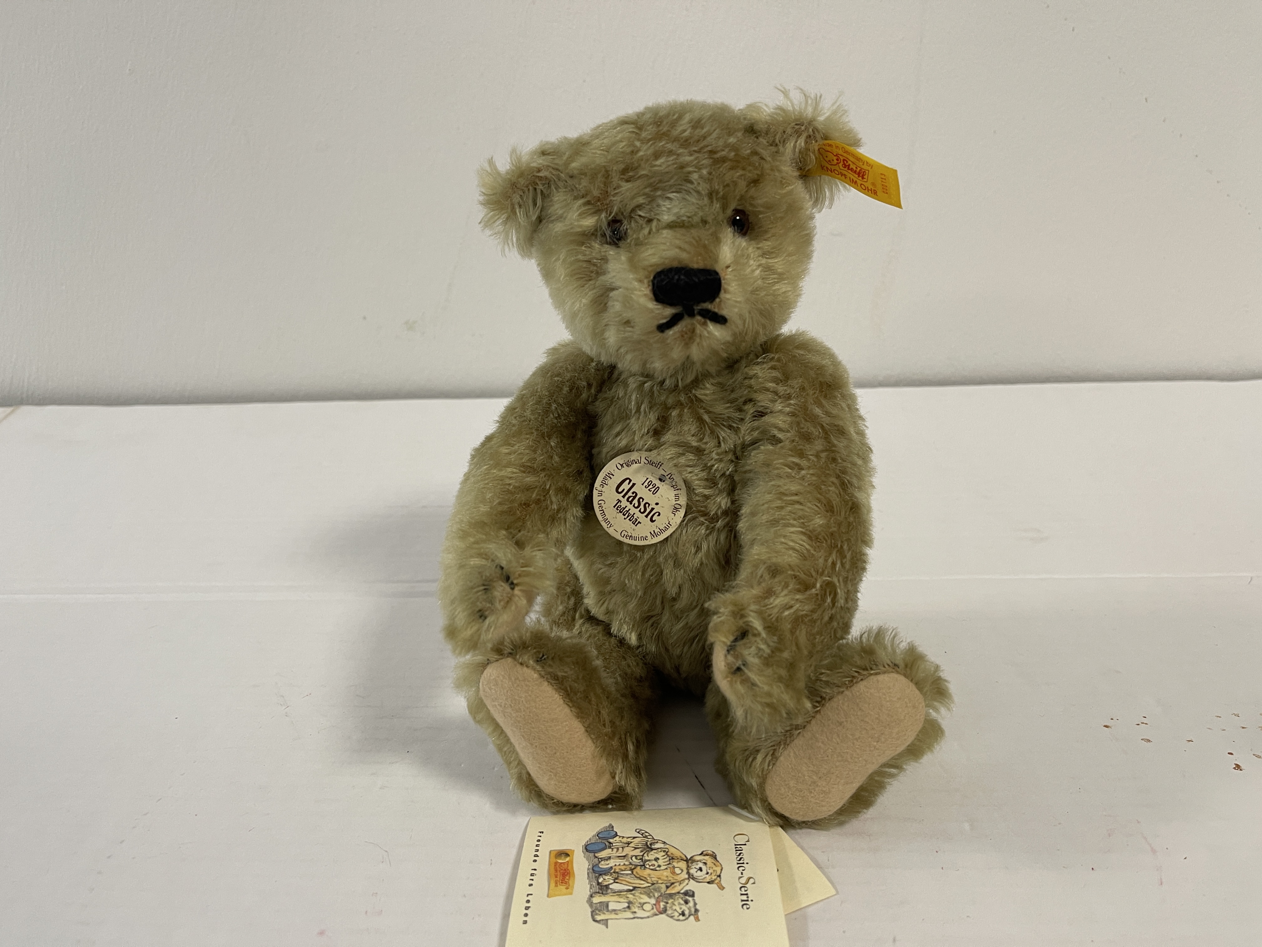 Steiff Tier 000713 Classic TeddyBär 27 cm. Top Zustand