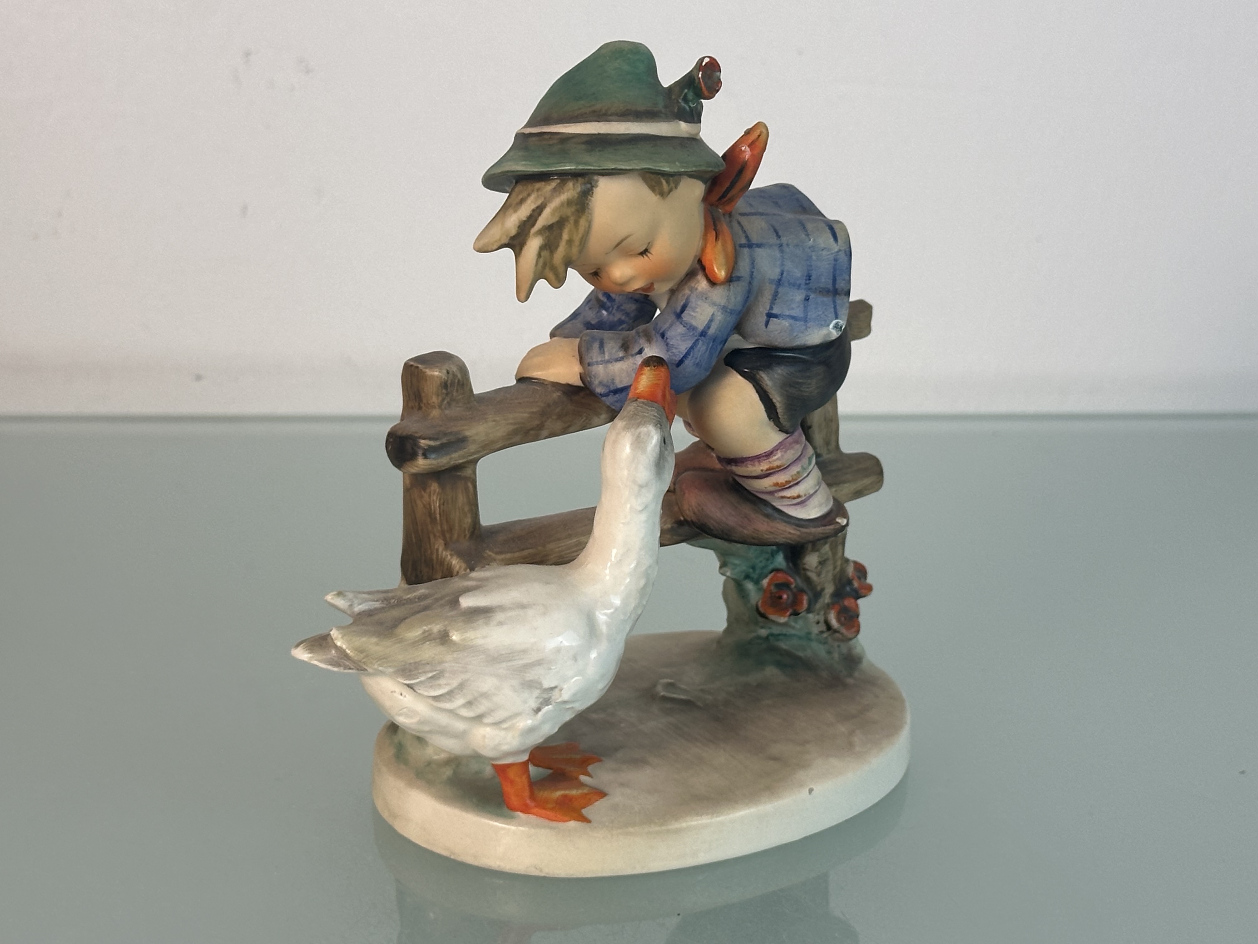 Hummel Figur 195 2/0 Angsthase 10,7 cm. 2 Wahl - Top Zustand.
