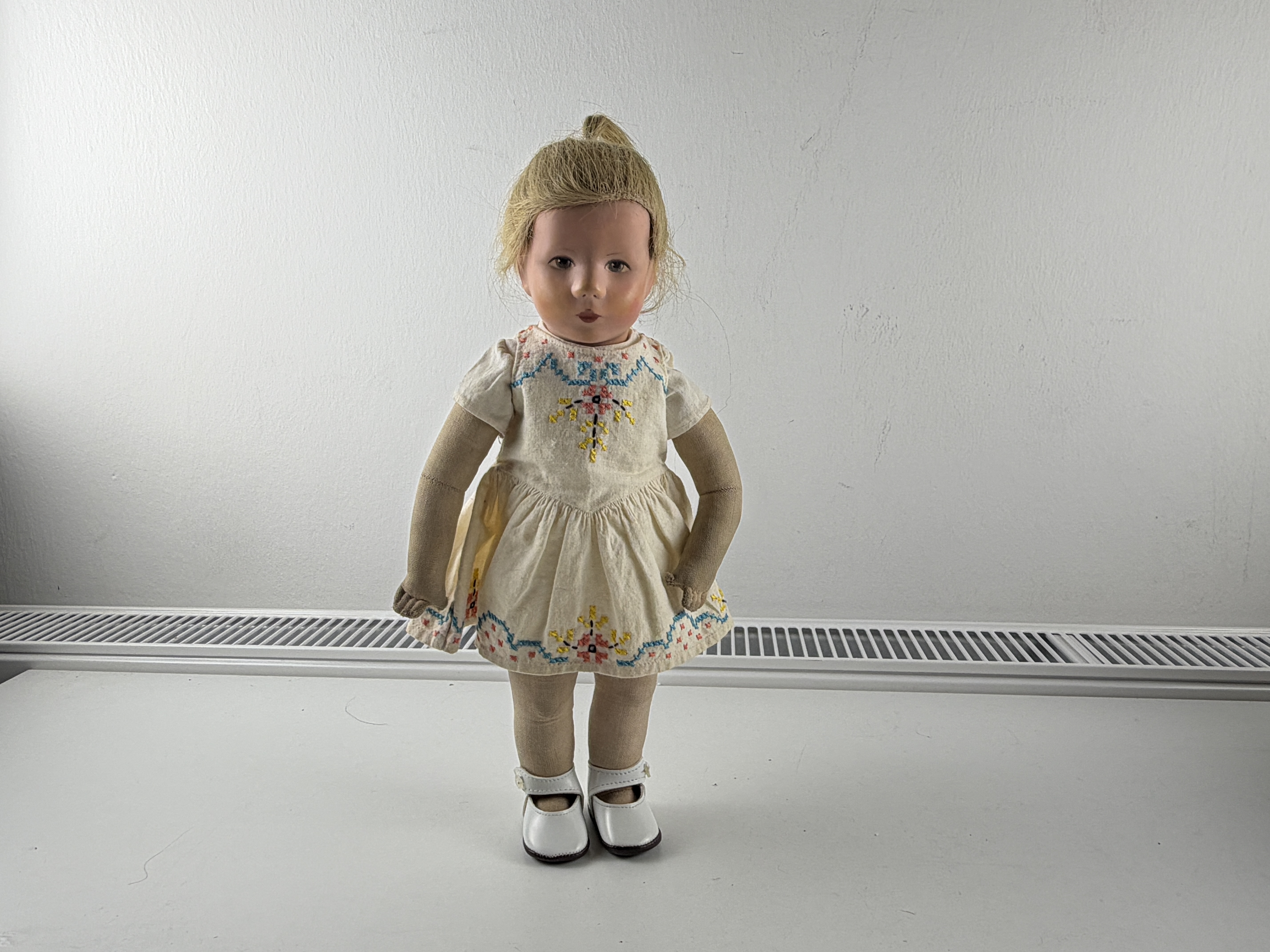 Alte Käthe Kruse Puppe Sammlerpuppe 35 cm Zustand Siehe Fotos 