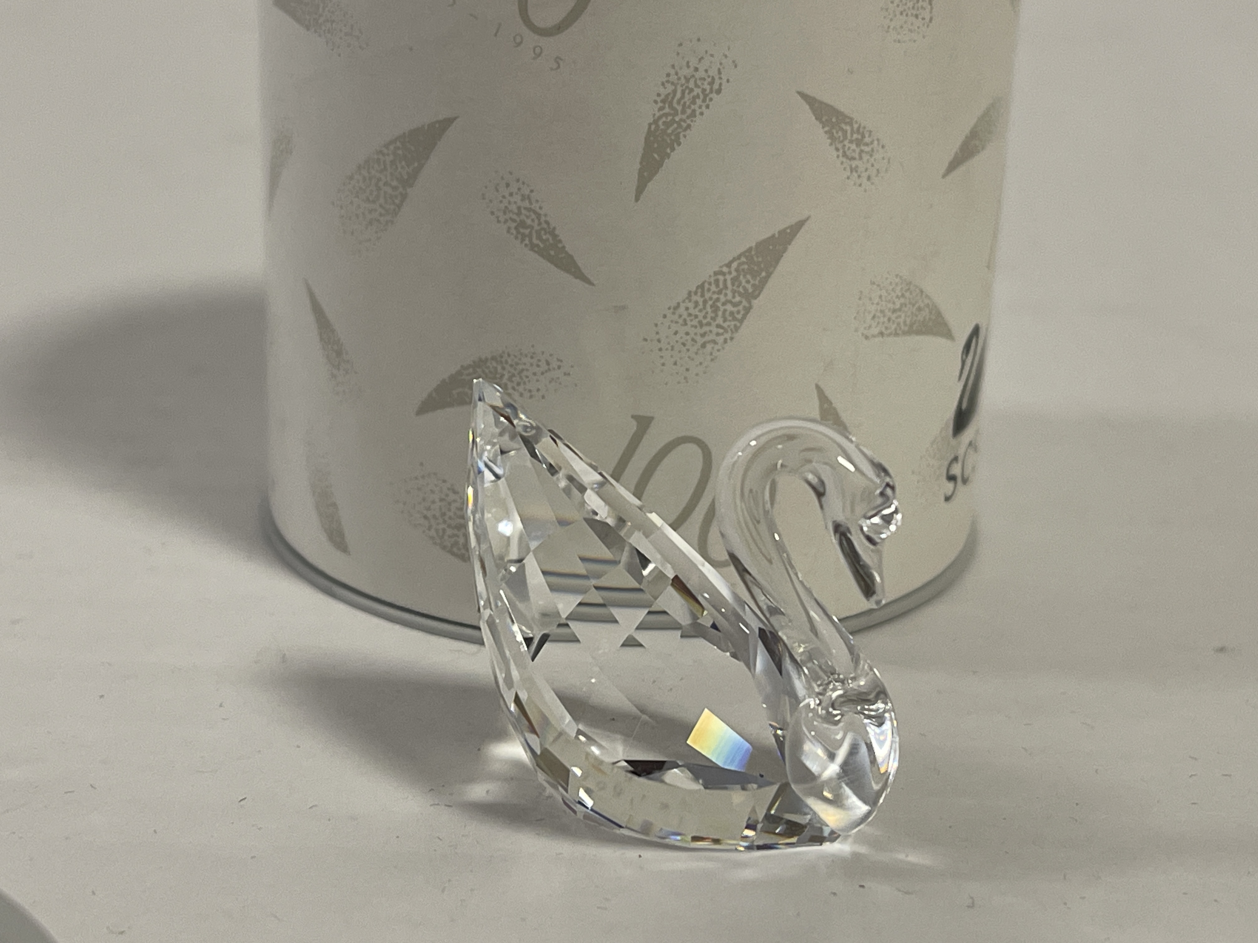 Swarovski Figur Schwan 3 cm. Ovp & Zertifikat. Top Zustand.  