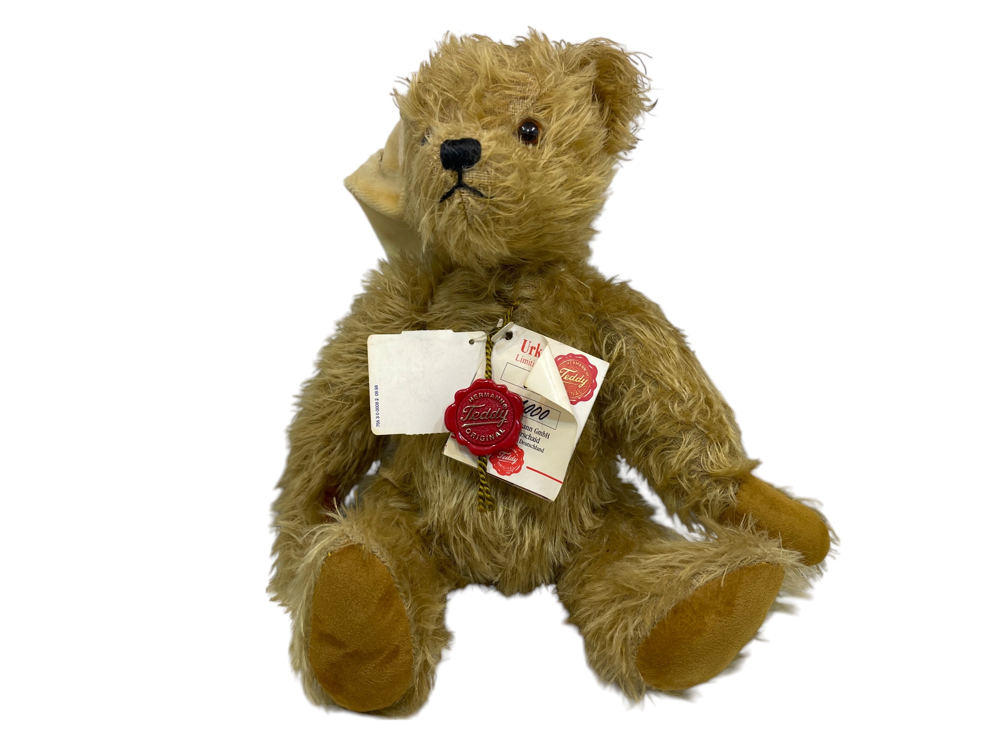 Sammler Teddy Bär Künstlerbär Hermann 28,5 cm Zustand Siehe Fotos  