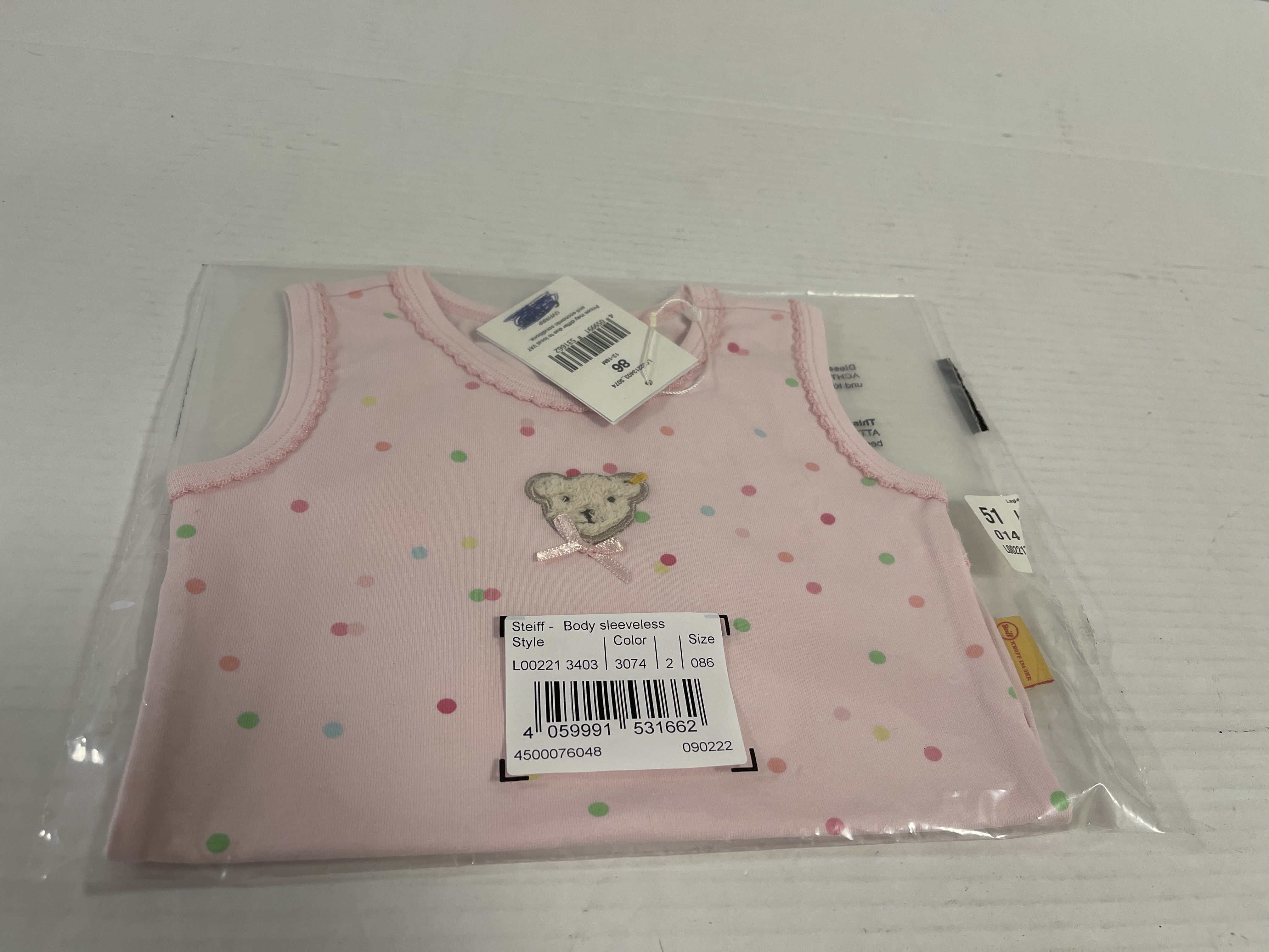 Steiff Baby Bekleidung Body für Mädchen Größe 86 - Top Zustand   