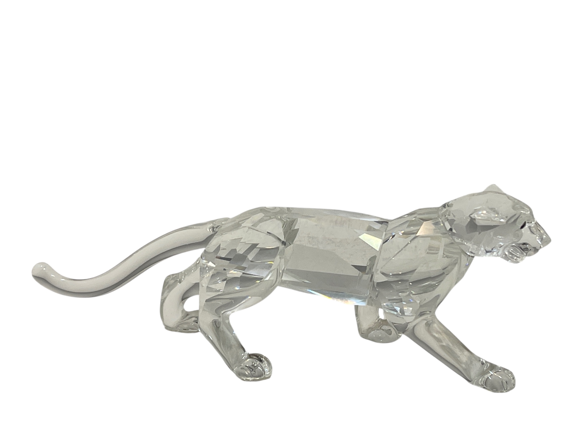 Swarovski Figur 217093 Leopard 14,5 cm. Top Zustand 