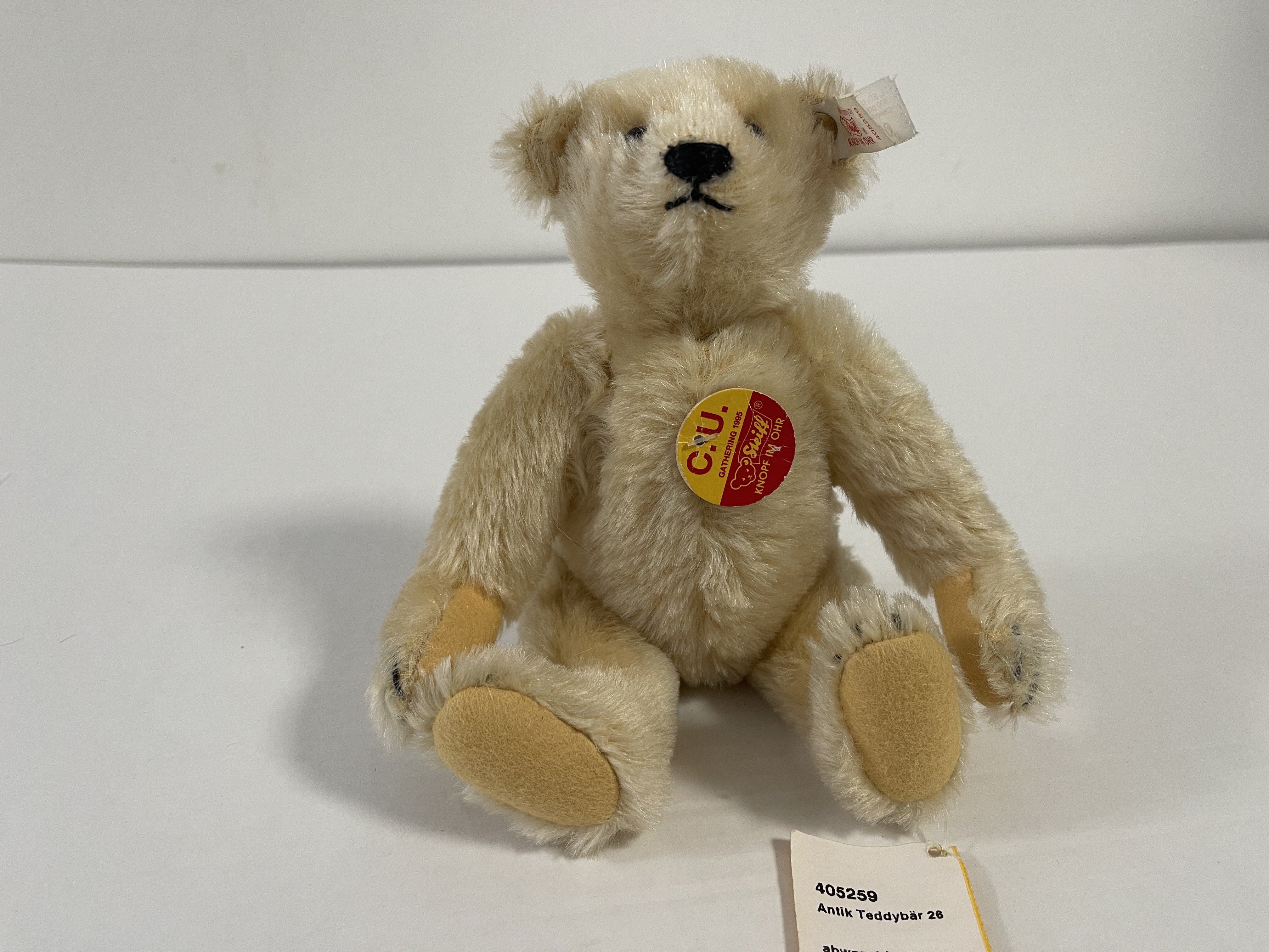 Steiff Stofftier 405259 Teddy Bär 26 cm. Top Zustand  