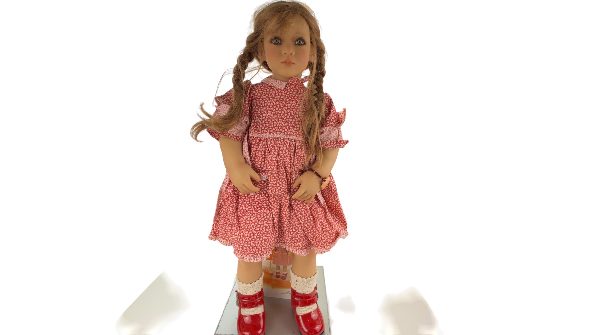 Künstlerpuppe Annette Himstedt Vinyl Puppe Anna I 67 cm. Top Zustand 