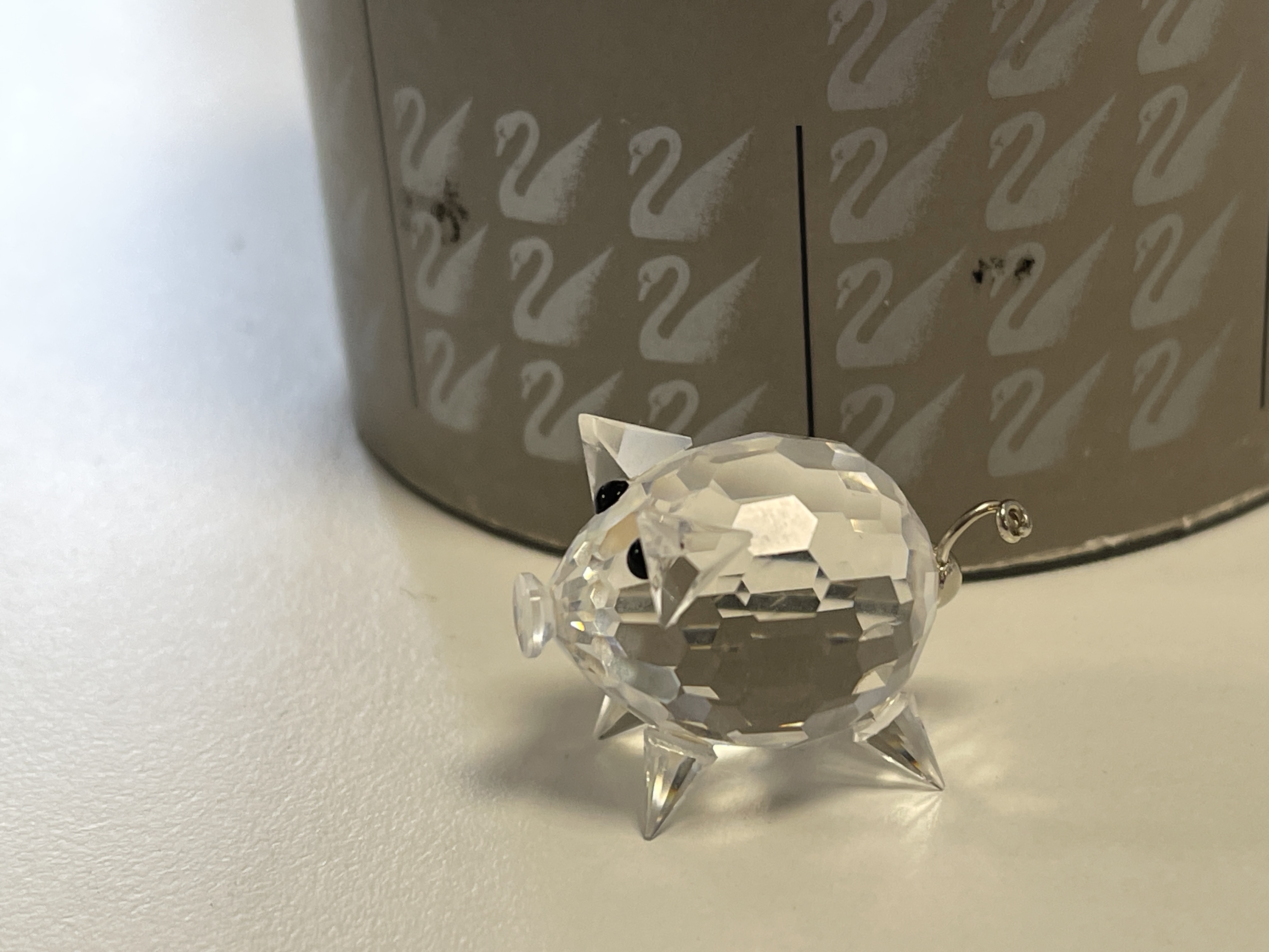 Swarovski Figur 010028 Schwein 3 cm. Ovp & Zertifikat. Top Zustand  